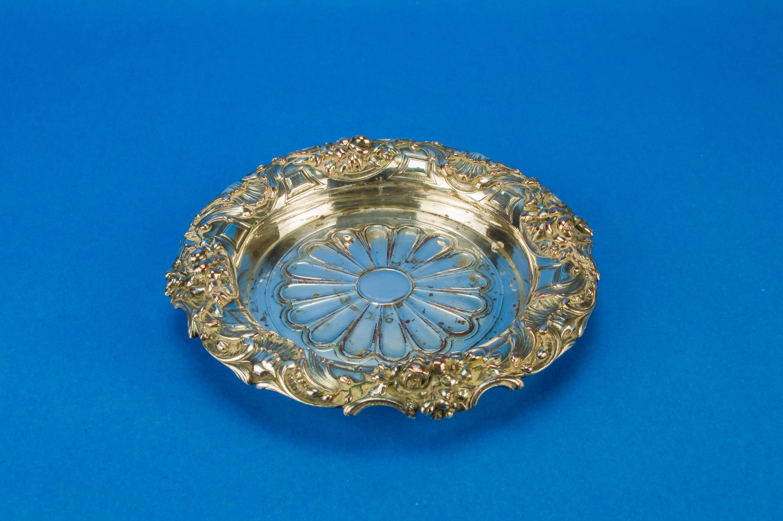 CHRISTOFLE Silver Plated — Christofle bottle coaster
