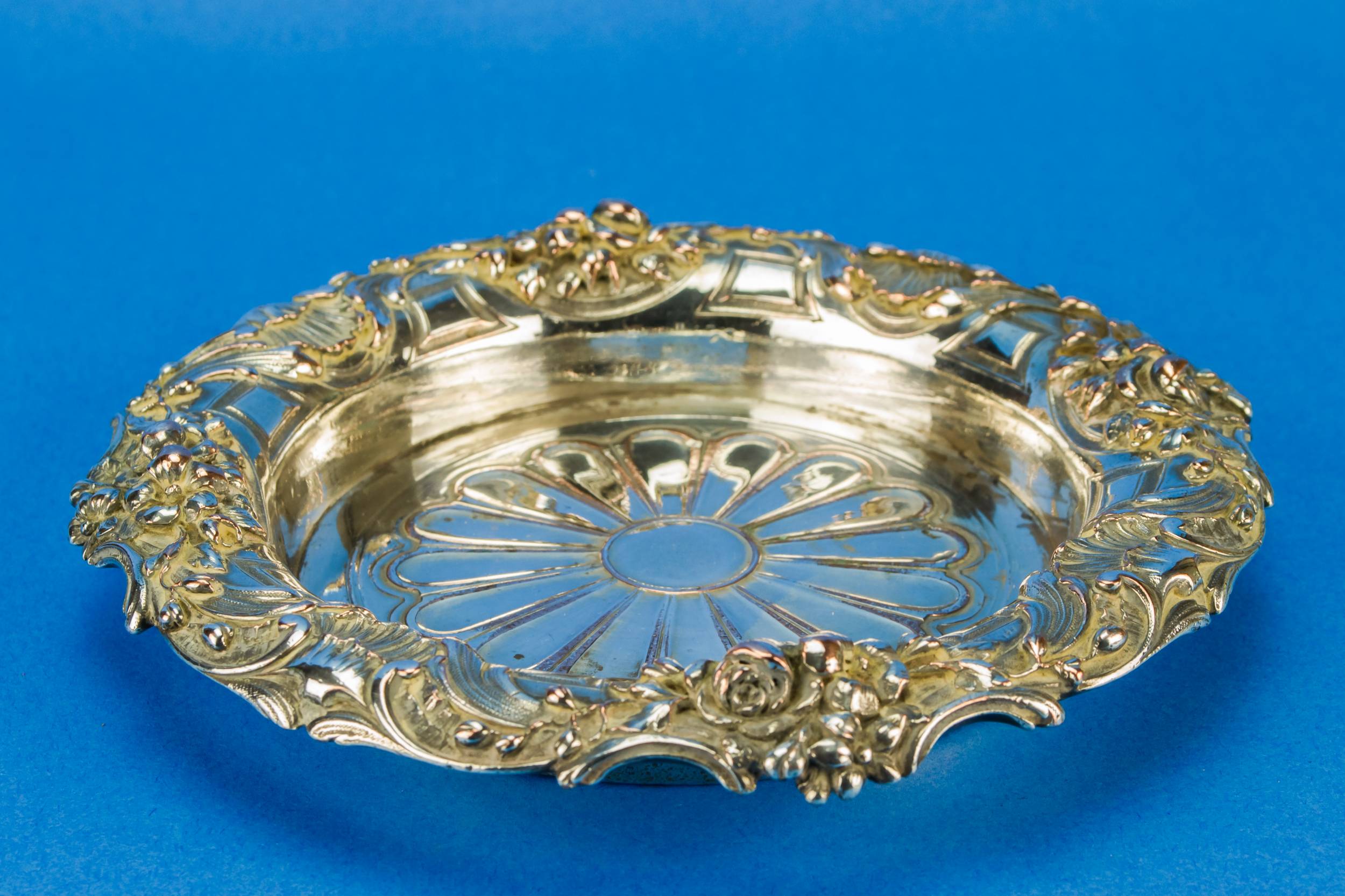 CHRISTOFLE Beautiful Silver — Silver plated coaster 1