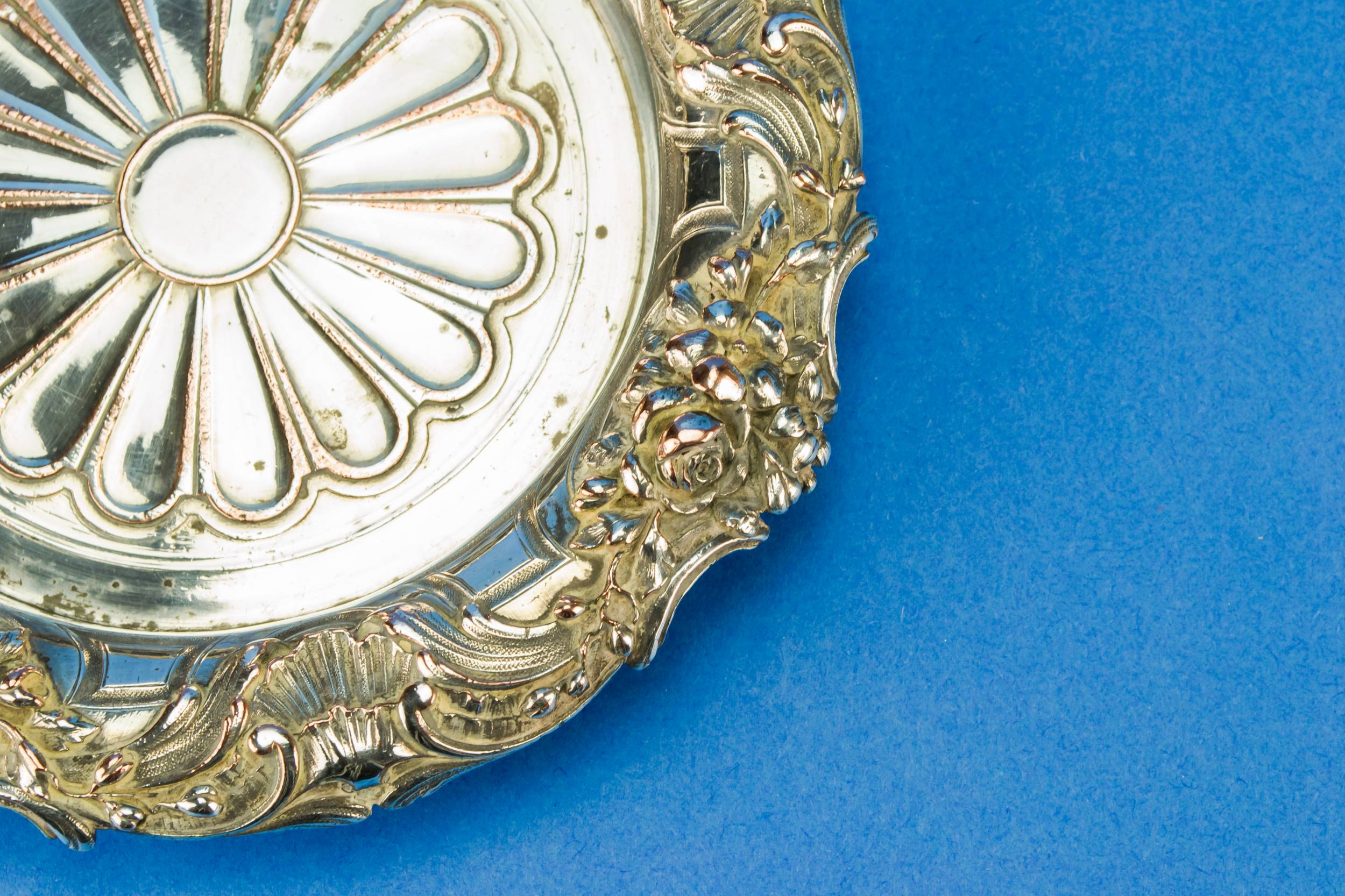 CHRISTOFLE Beautiful Silver — Silver plated coaster 5