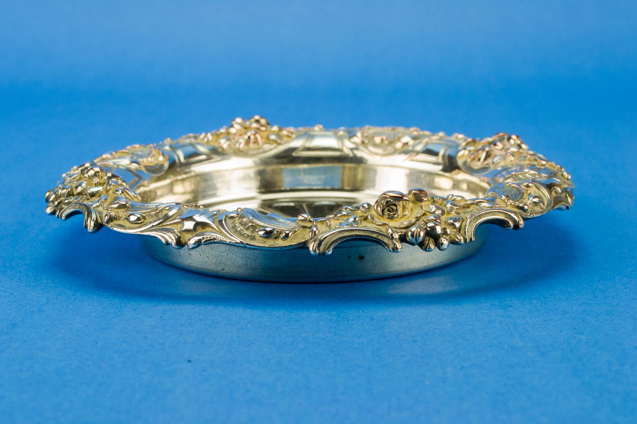 CHRISTOFLE Silver Plated — Christofle wine coaster 2