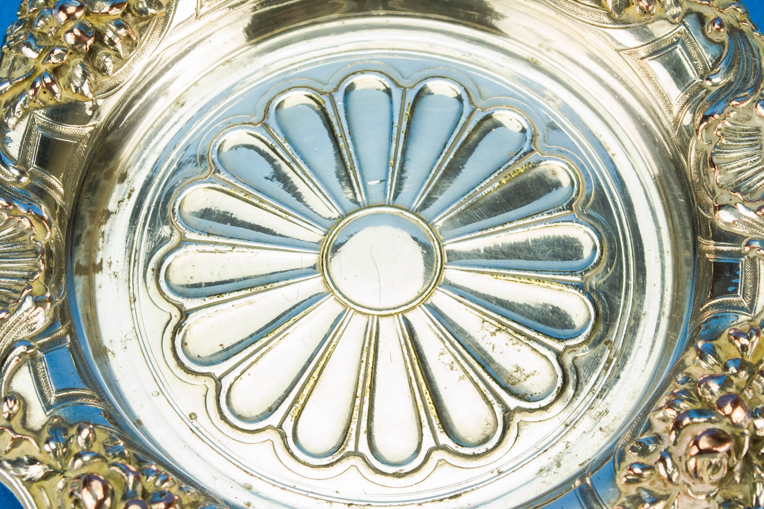 CHRISTOFLE Silver Plated — Christofle wine coaster 4