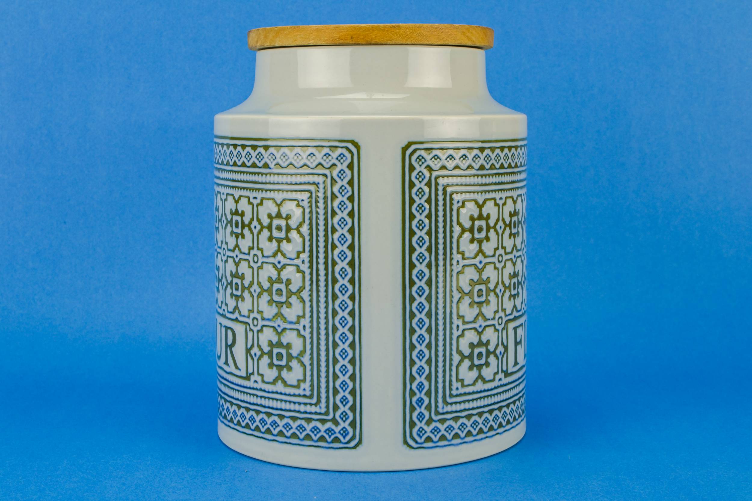 Ceramic Elegant Fleur — Hornsea kitchen jar 1