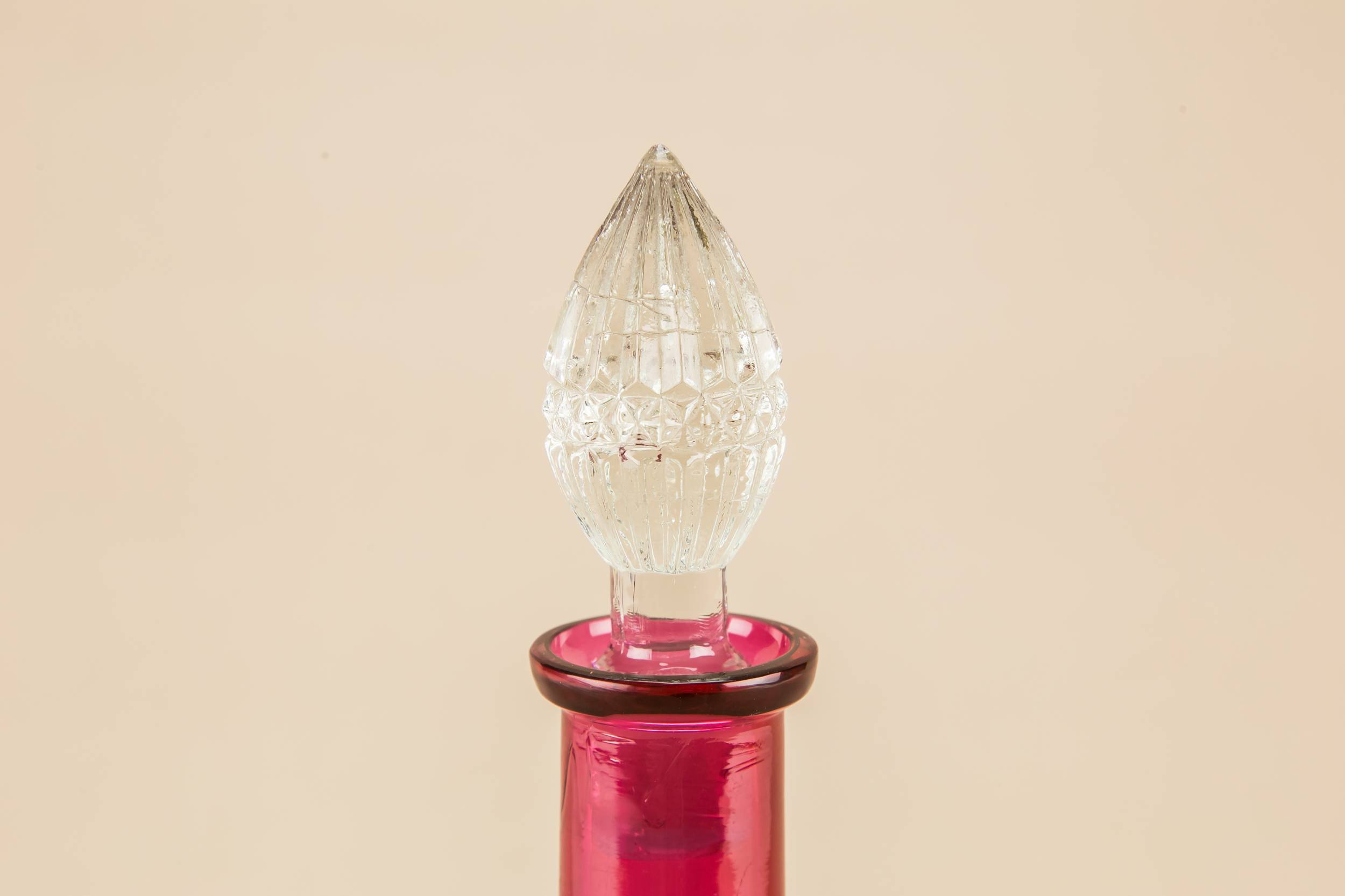 Globular Blown Glass — Blown glass globular decanter 2
