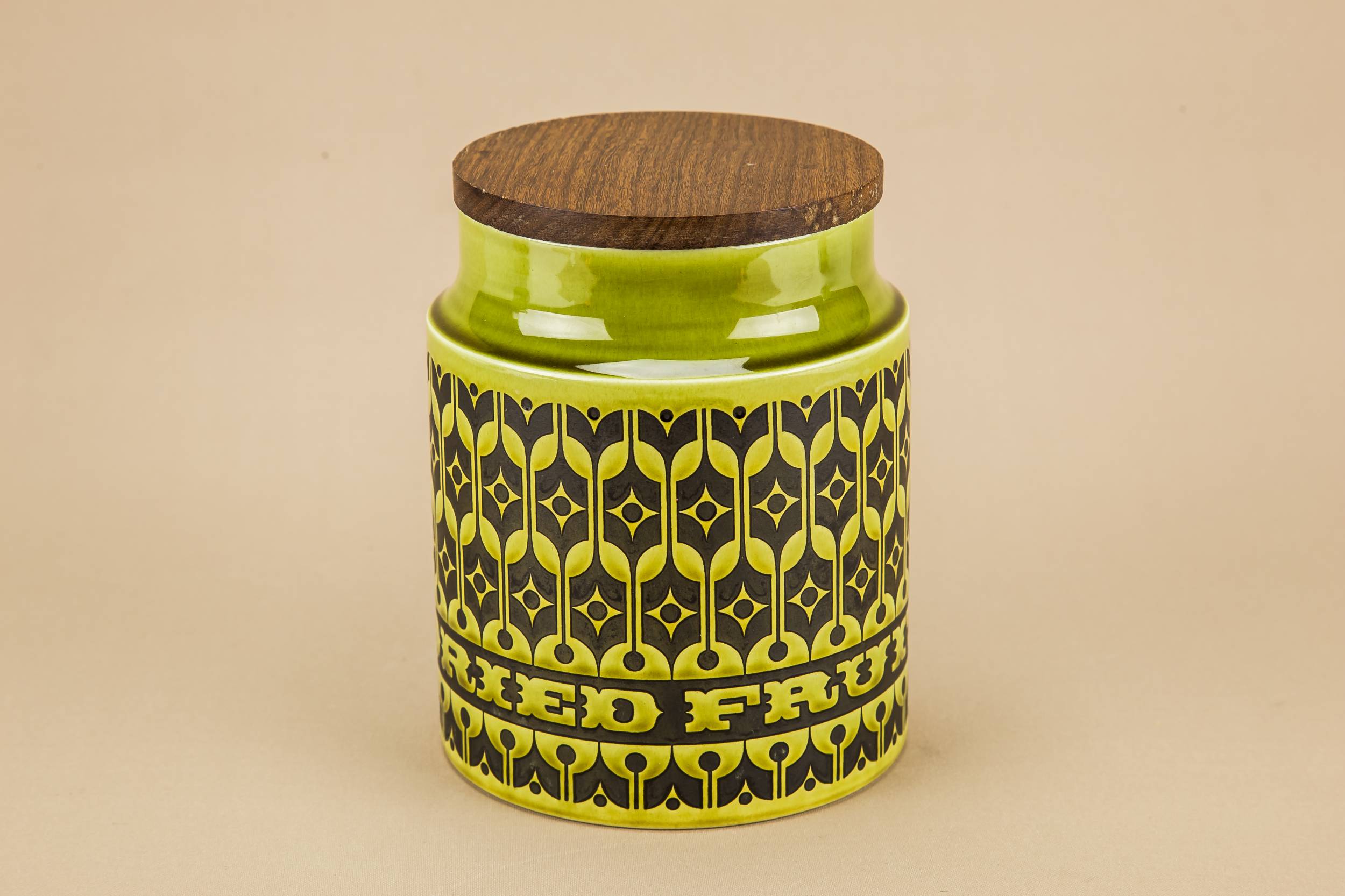 Modernist Dried Fruit — Hornsea pottery jar