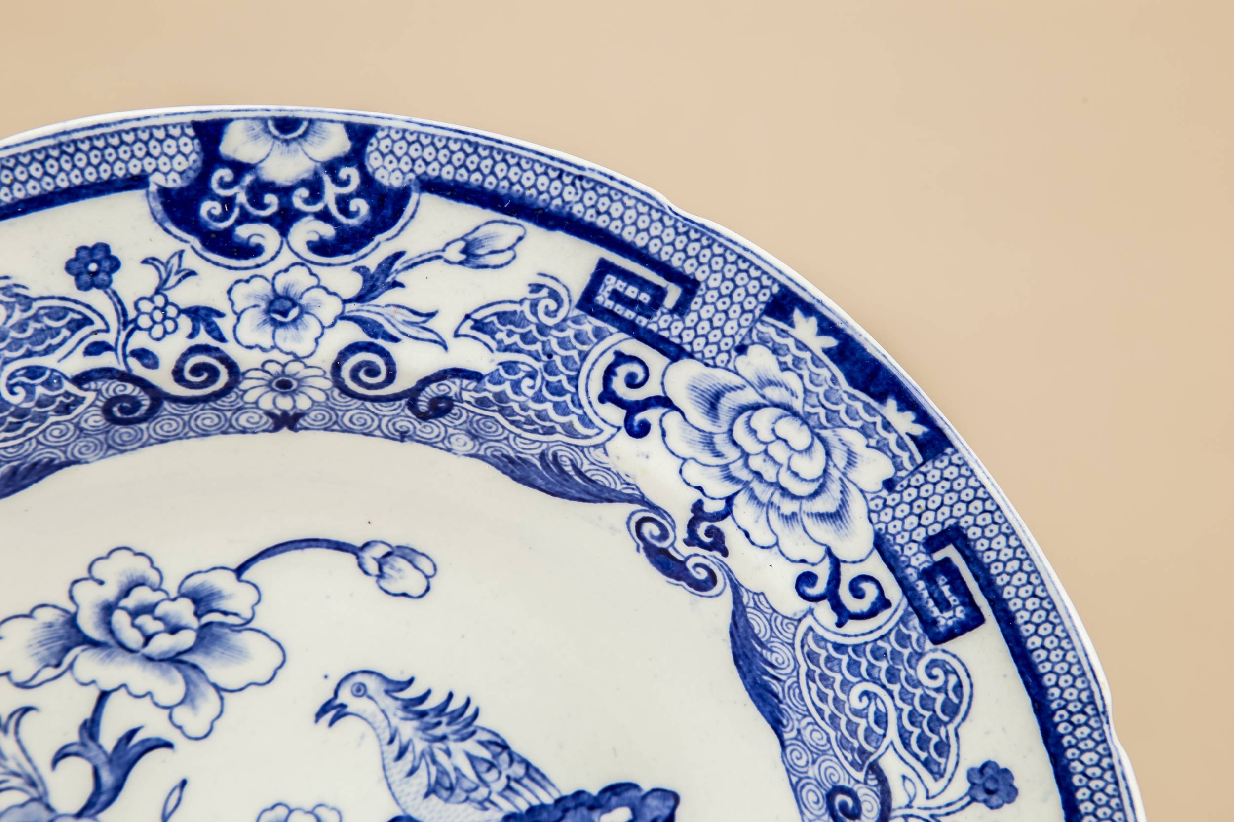 Blue And White — Masons ironstone plate 1