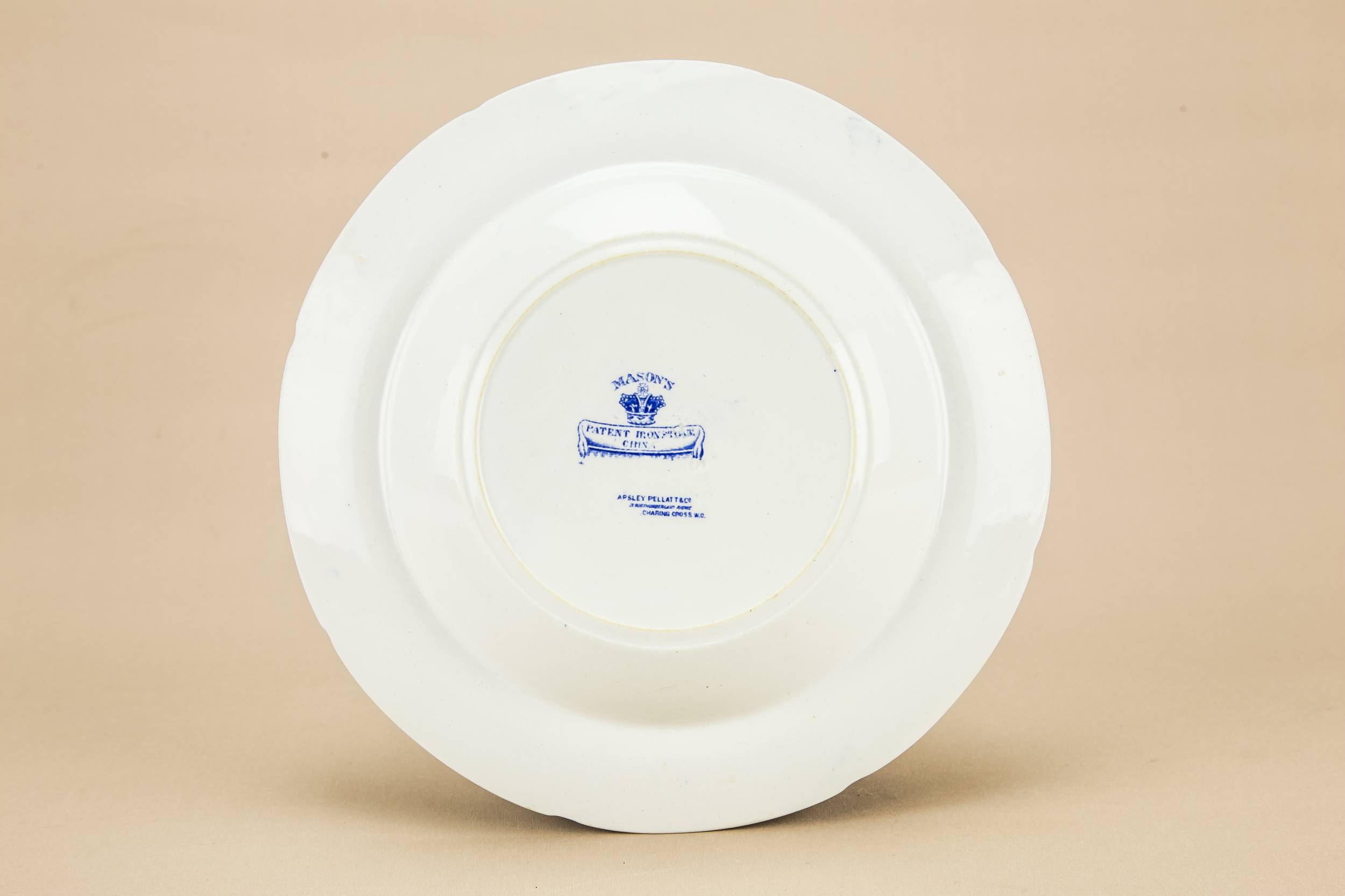 Blue And White — Masons ironstone plate 2