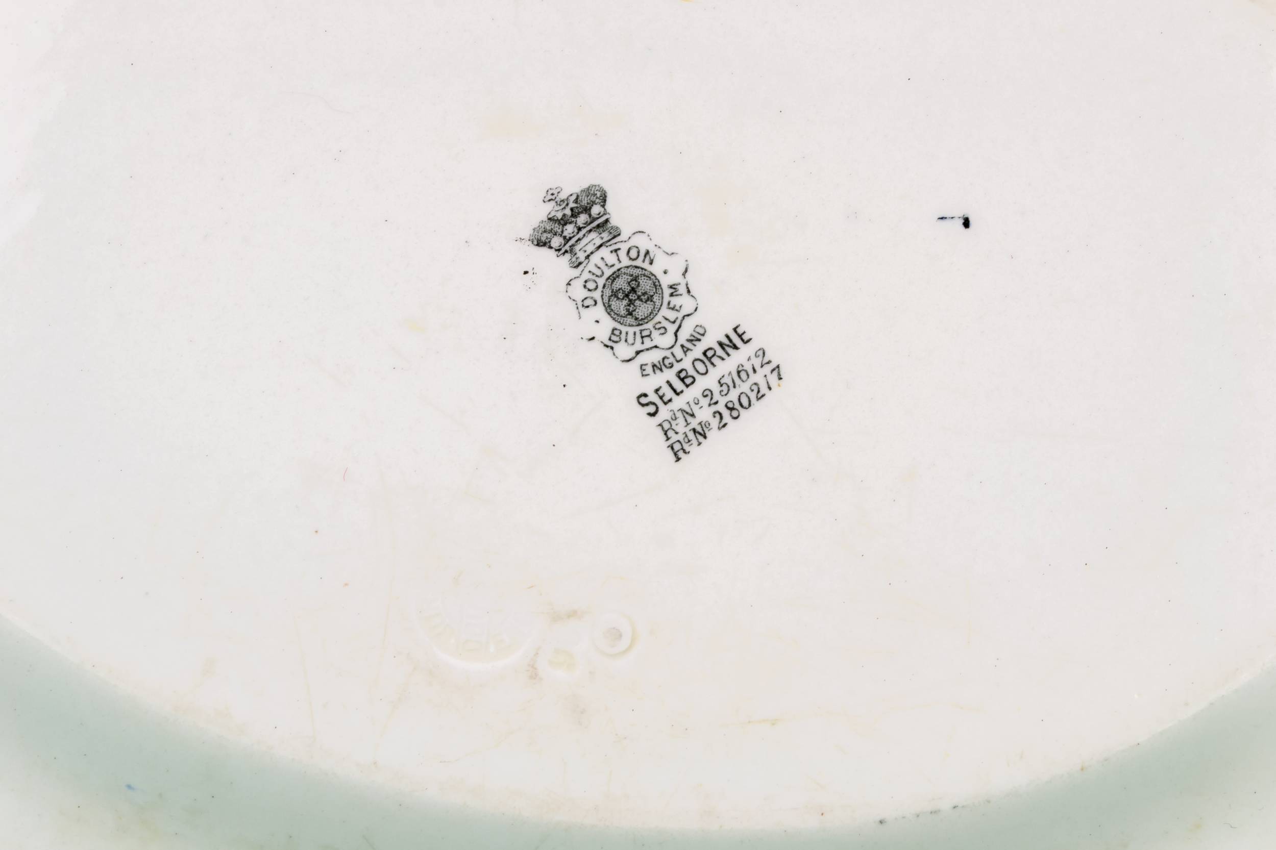 Porcelain Neo-classical Selborne — Neo-Classical platter 3