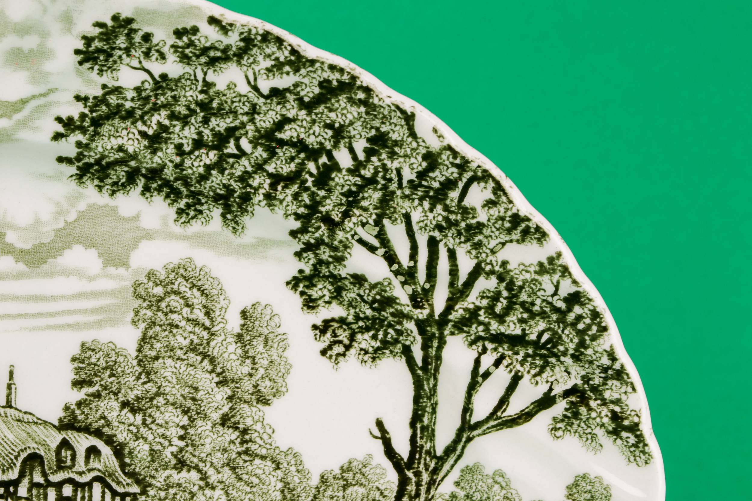 Elegant Porcelain Shakespears — Ridgway porcelain platter 1