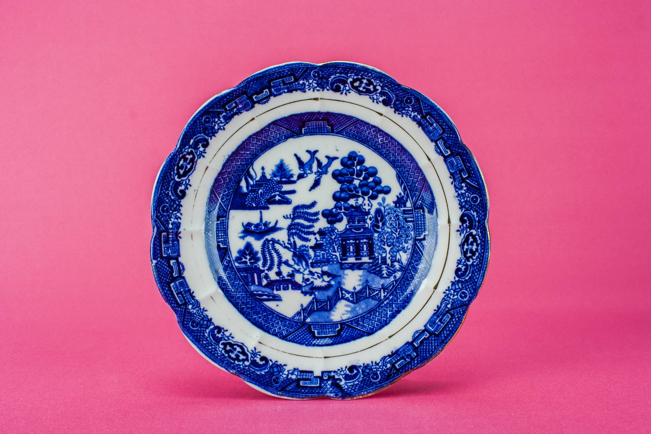 Blue And White — 6 blue and white plates