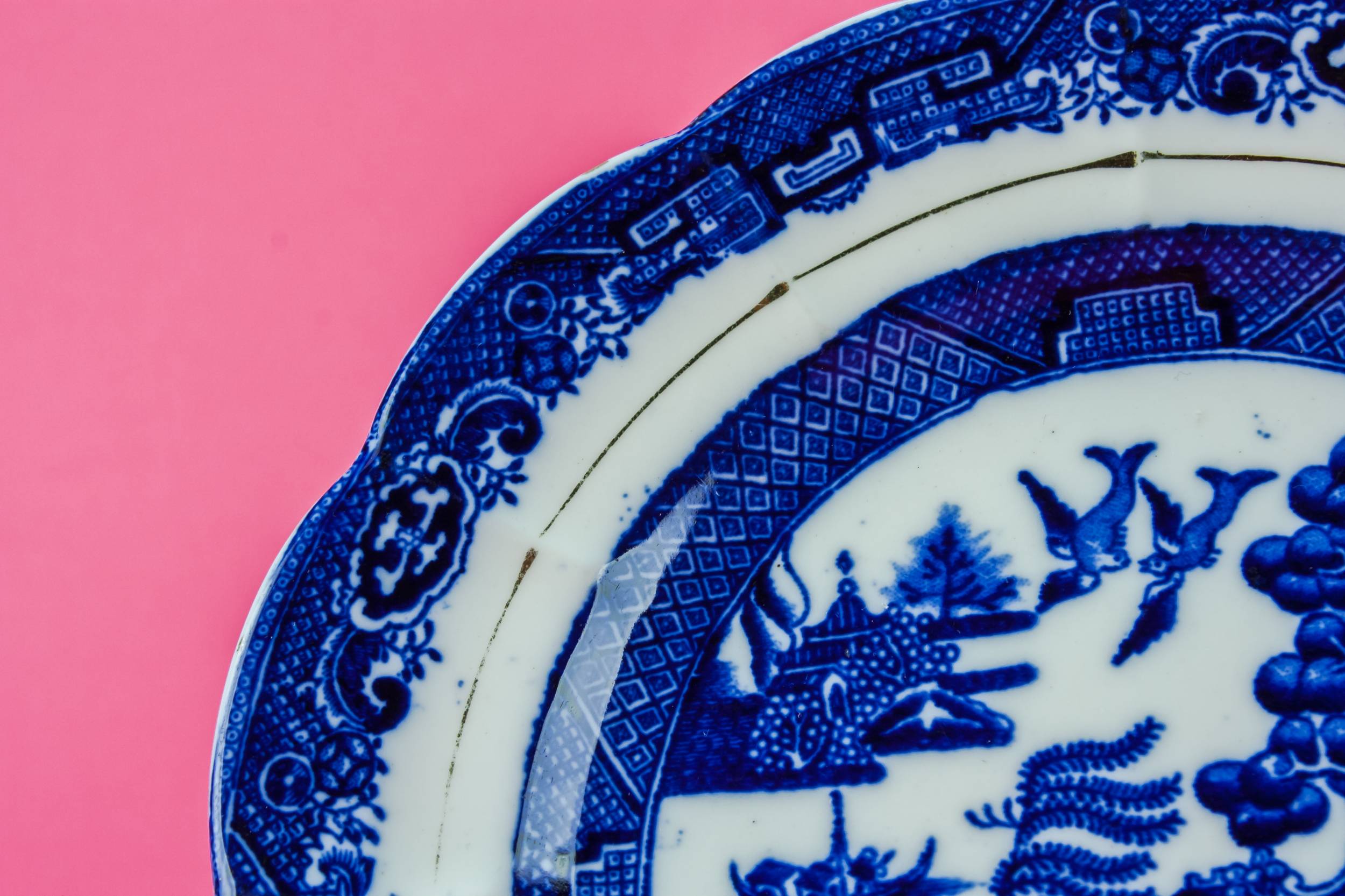 Blue And White — 6 blue and white plates 1