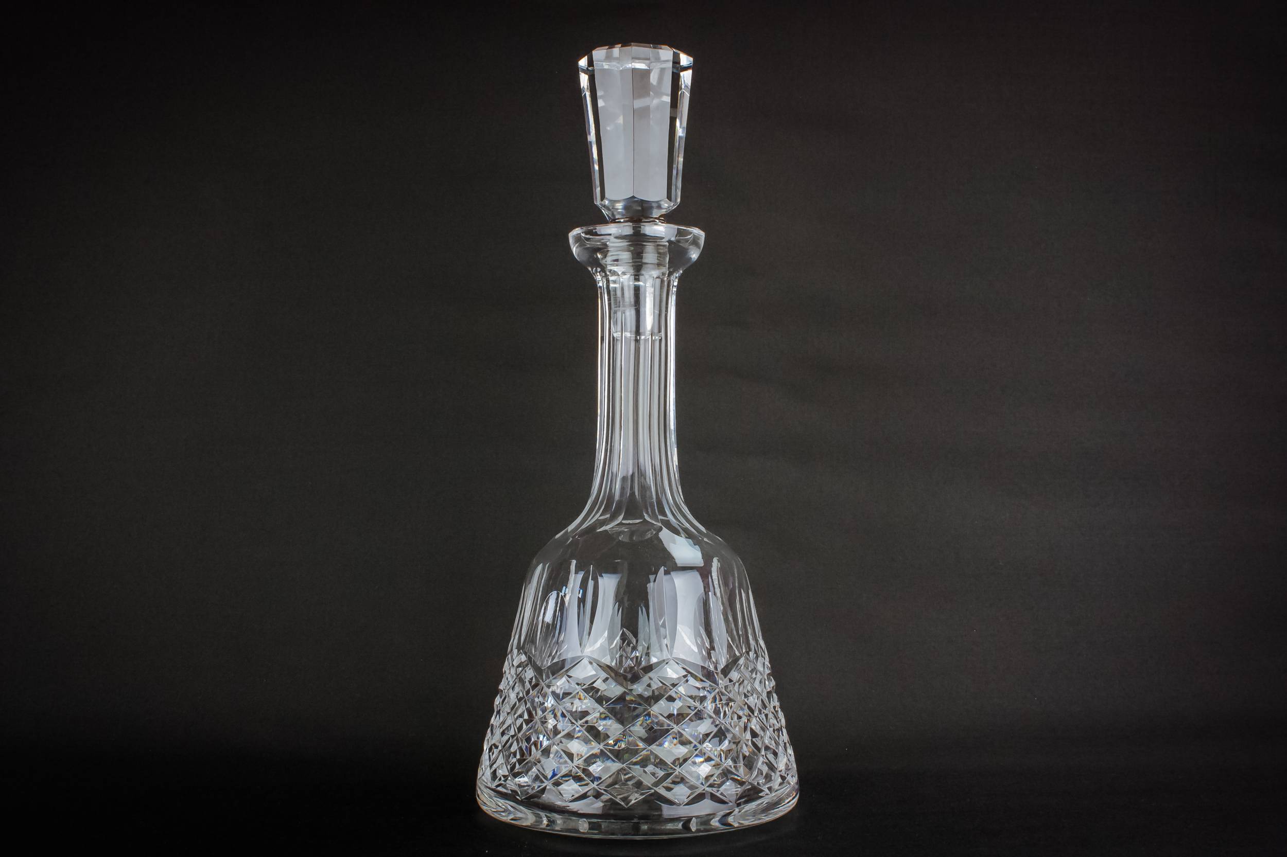 Cut Glass Elegant — Waterford cut glass decanter