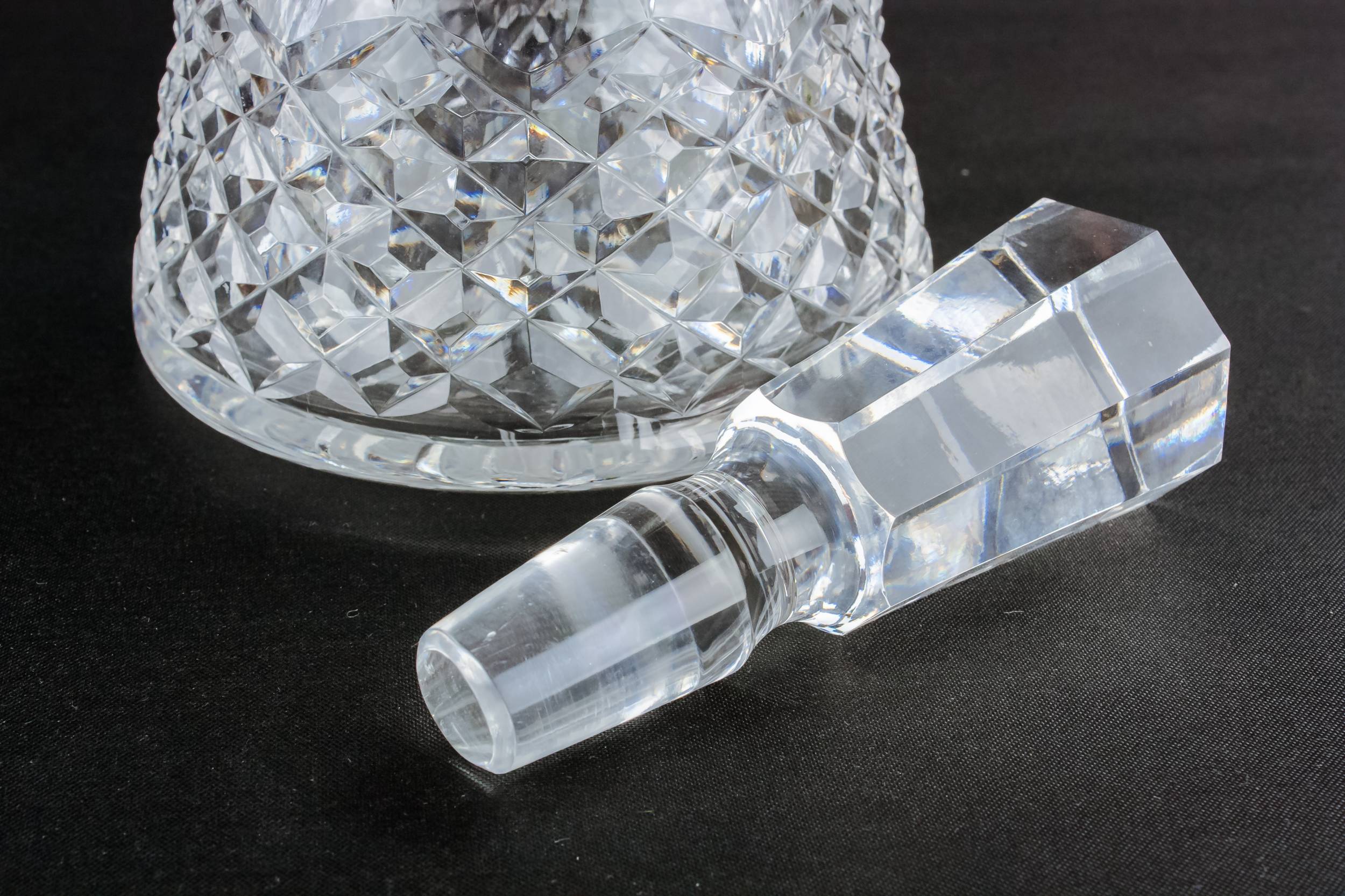 Cut Glass Elegant — Waterford cut glass decanter 1