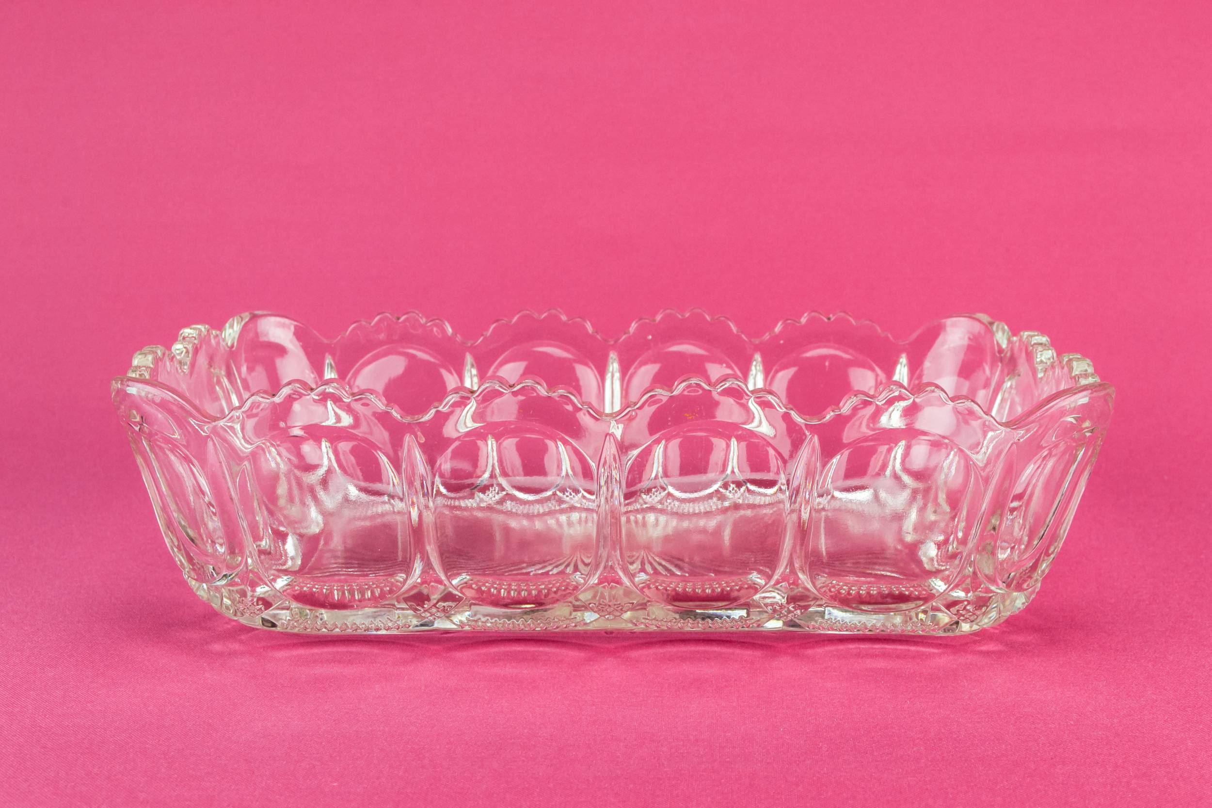 Antique Spectacular Glass — Arts & Crafts glass bowl 2