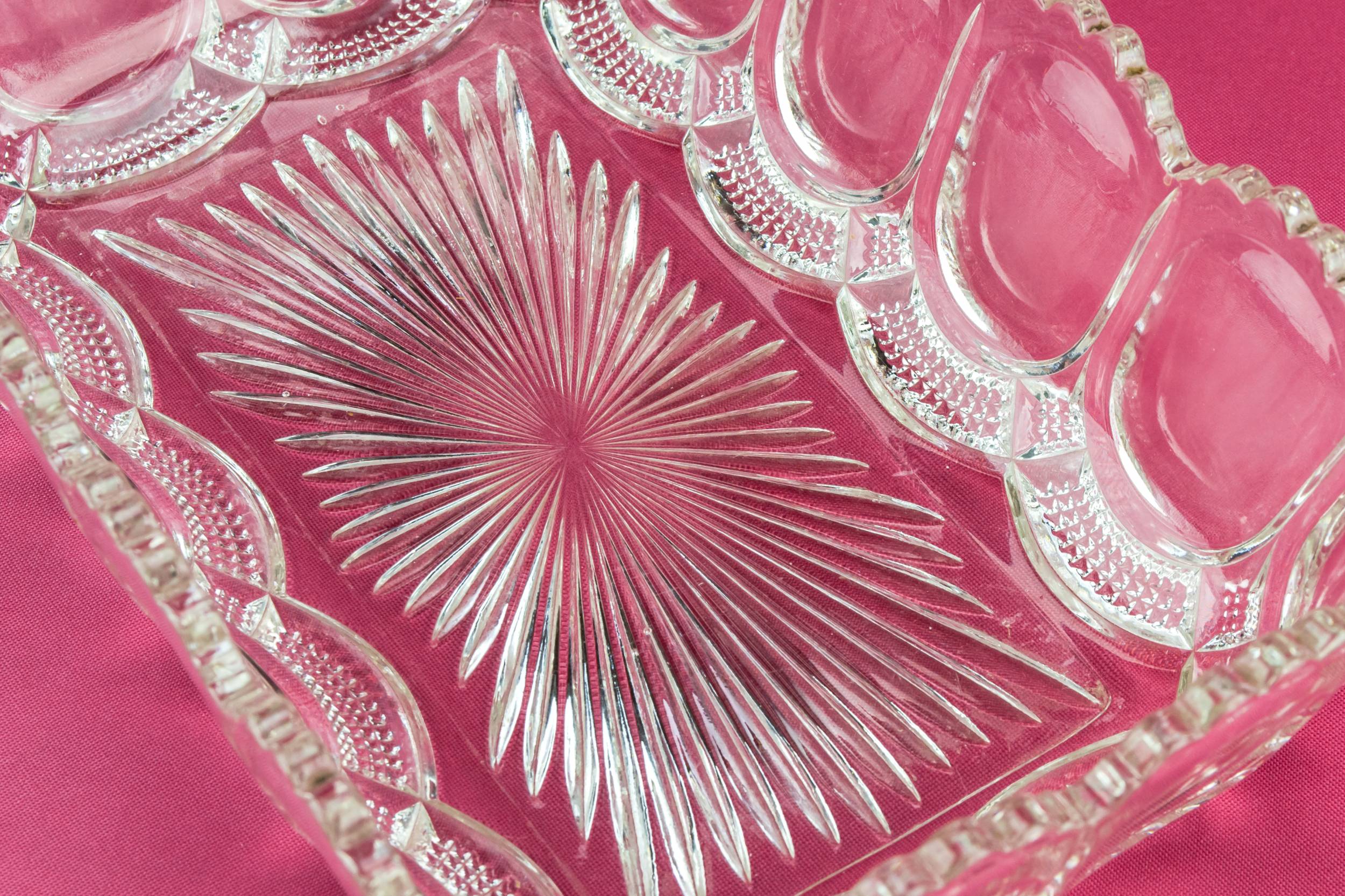 Antique Spectacular Glass — Arts & Crafts glass bowl 1
