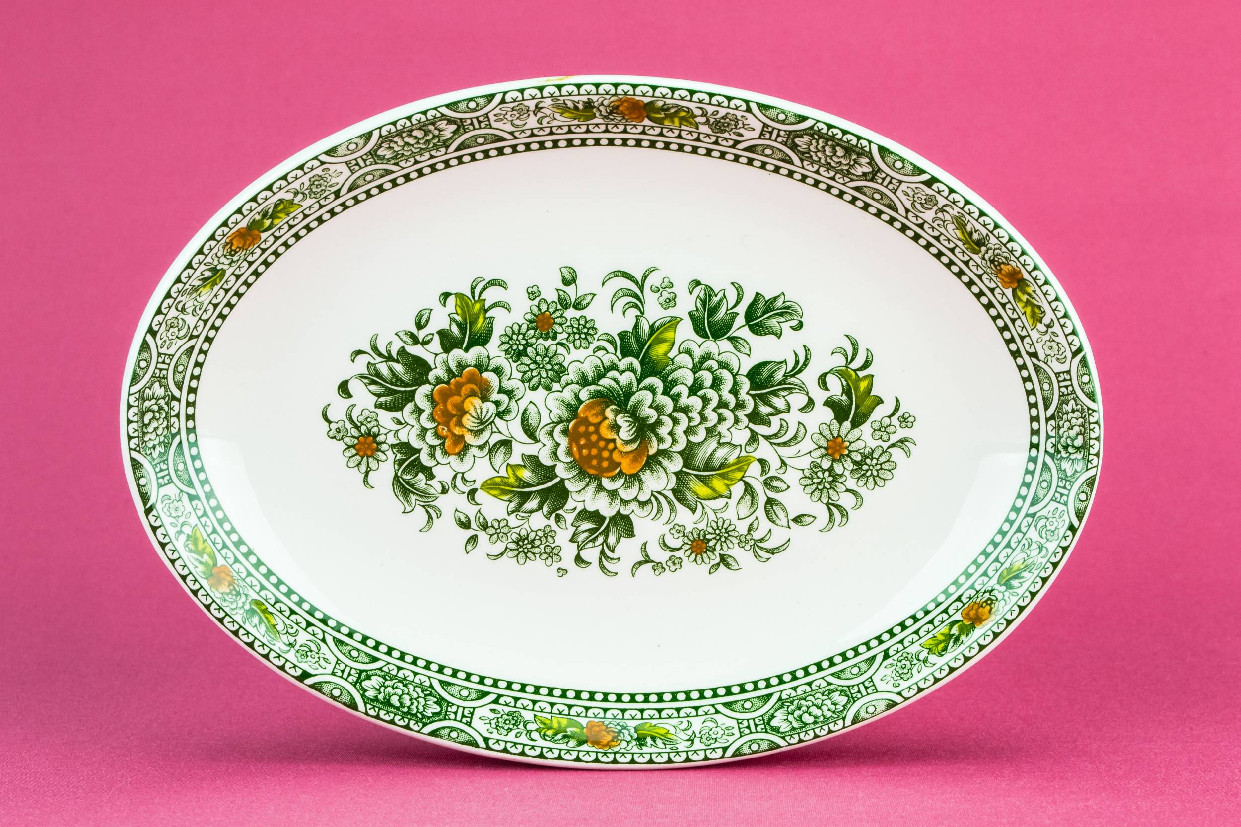 Vintage Elegant Canterbury — Ironstone Retro gravy boat 3