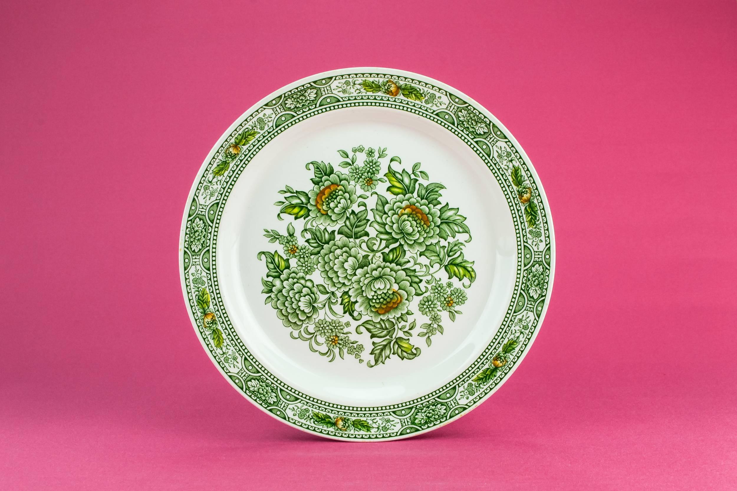 Traditional Classical Ironstone — 5 Ridgway medium plates