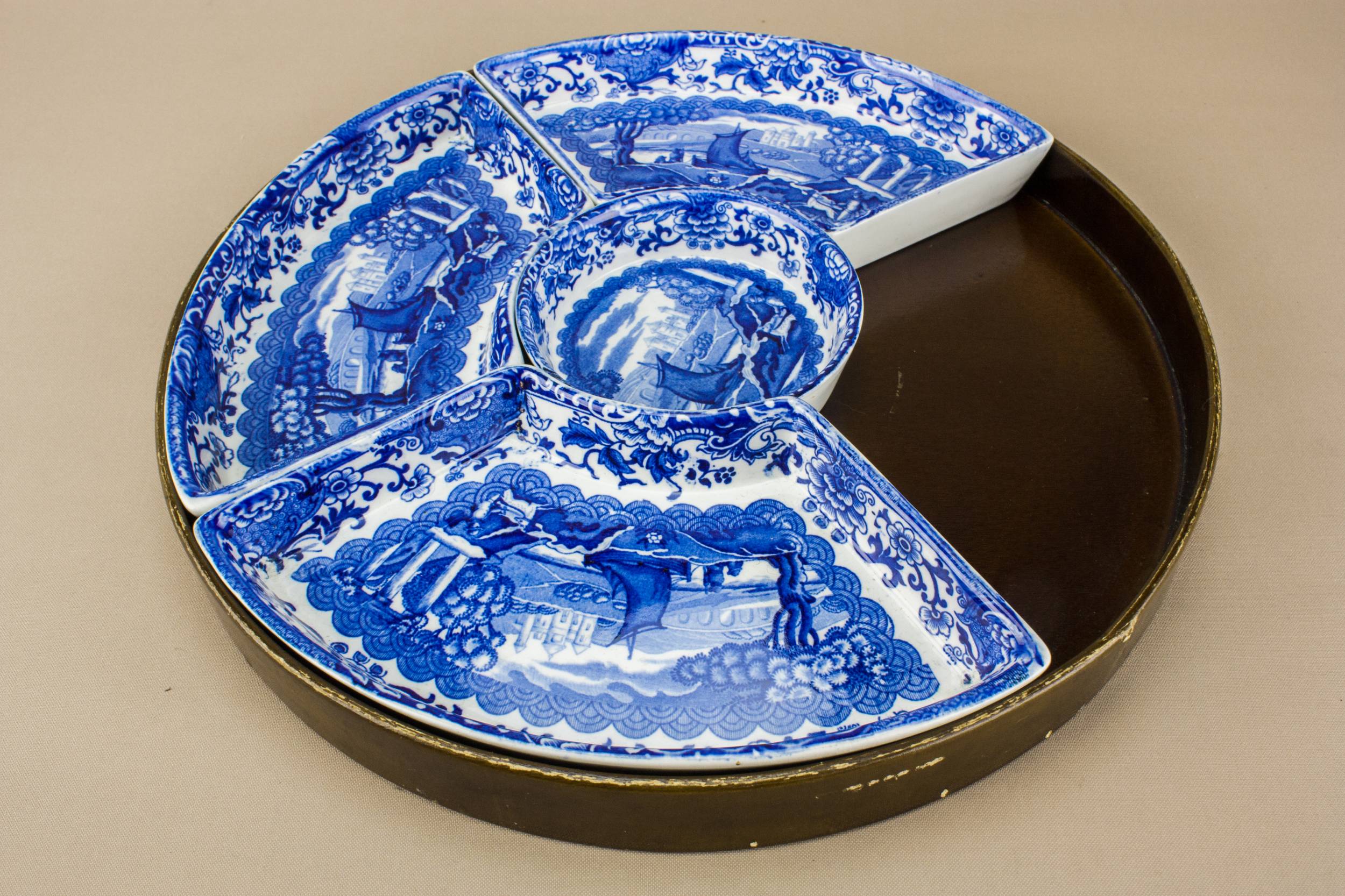Starter Vintage Ceramic — Starter serving platter 1