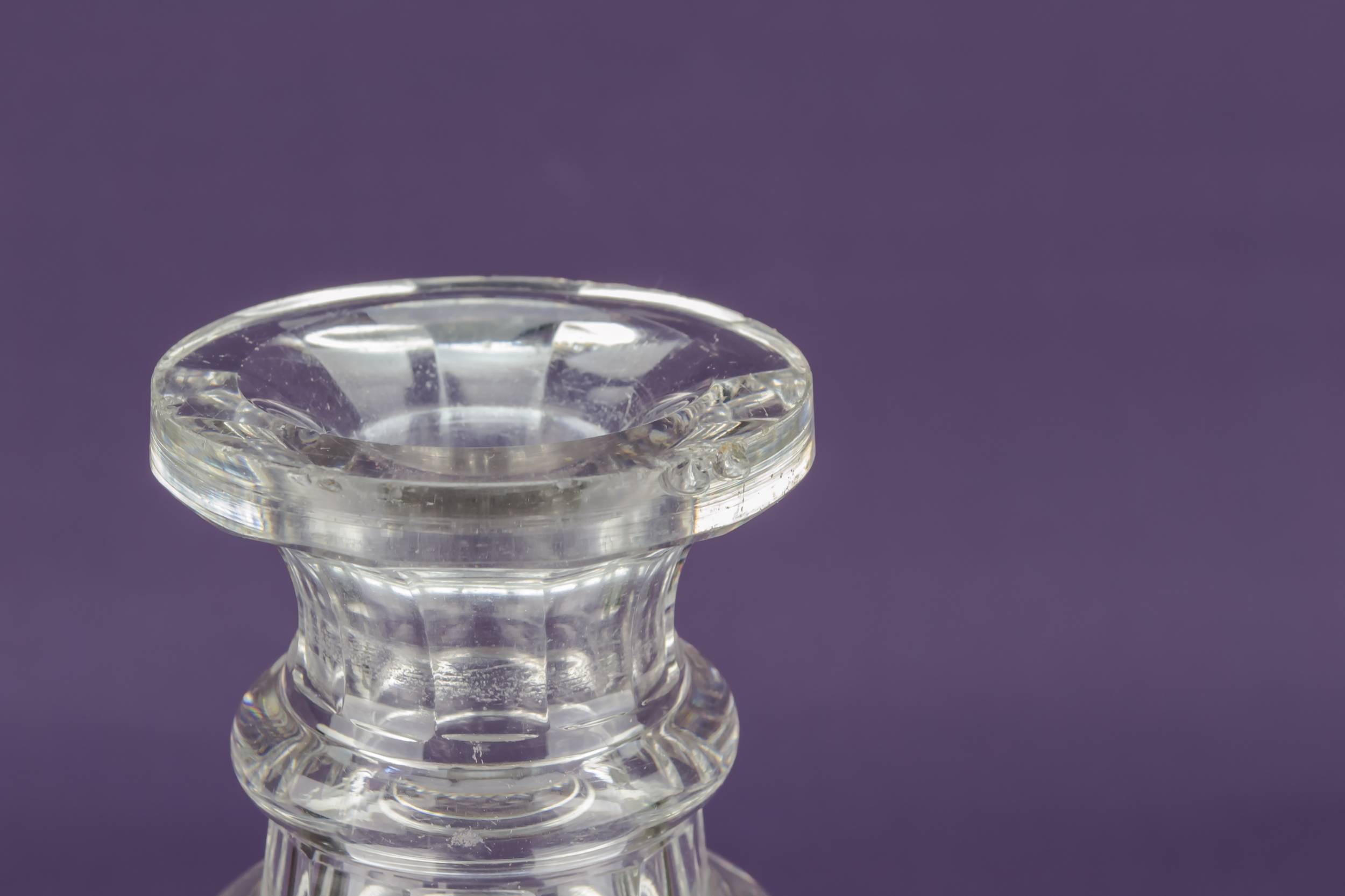 Cut Glass Medium — Whisky cut glass decanter 4