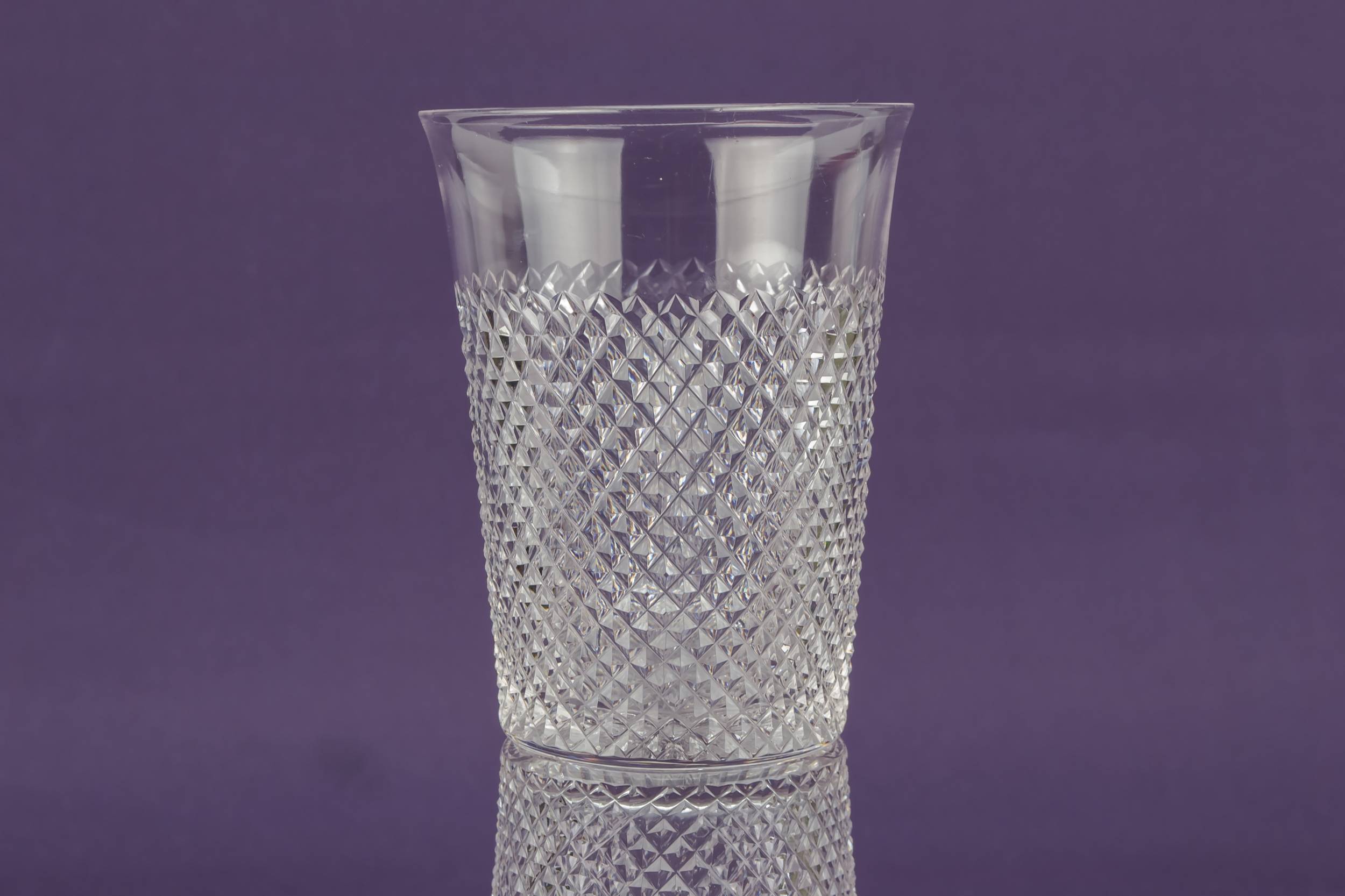 Crystal Art Deco — 5 tumbler cocktail glasses 1
