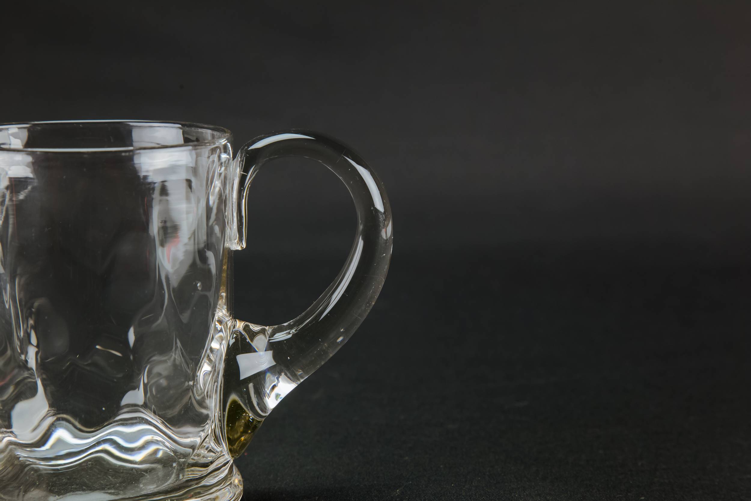 Vintage Medium Punch — 4 crystal beer tankards 1