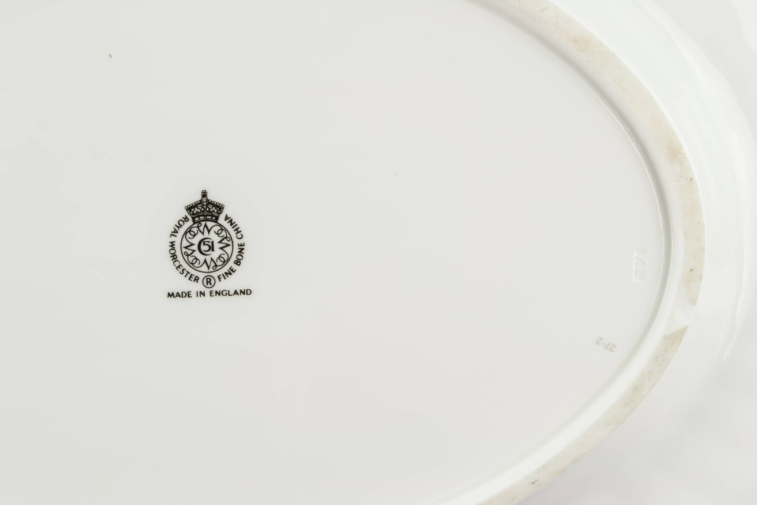 Bone China Vintage — Retro bone china platter 3