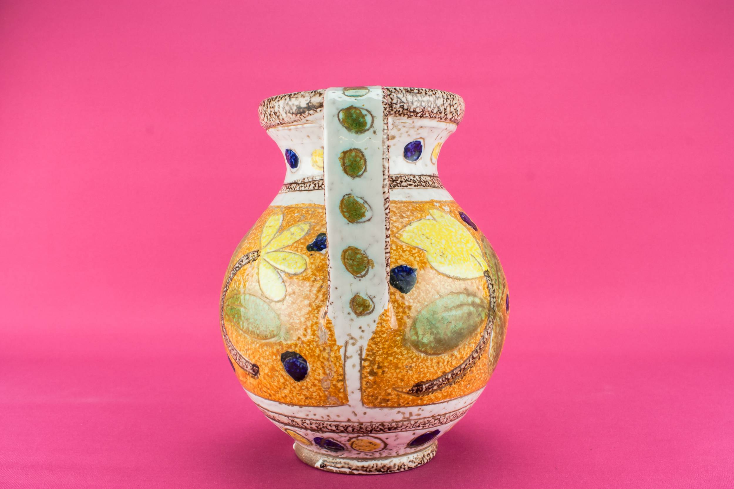 Vintage Pottery Gift — Modernist water jug 3