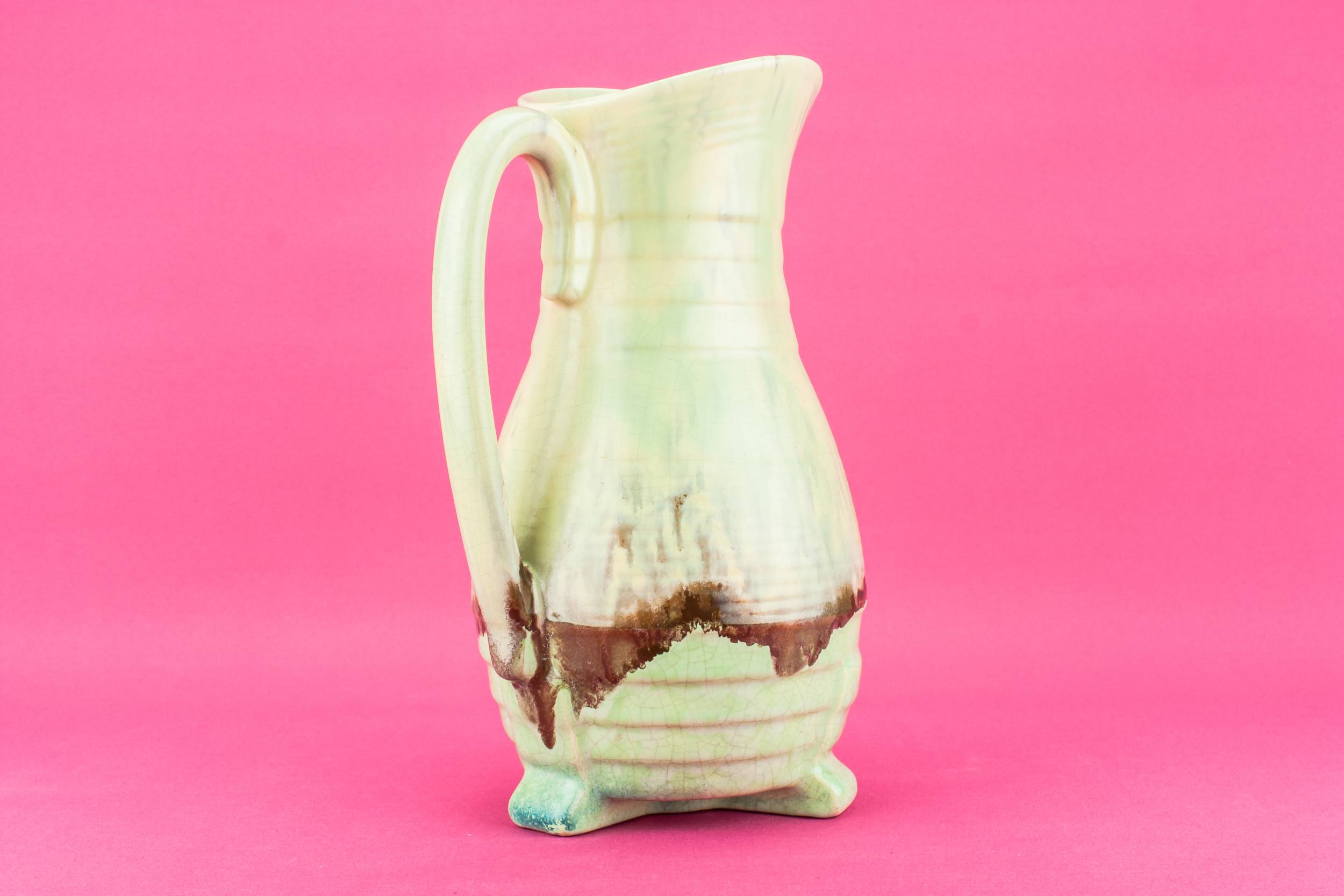 Vintage Elegant Abstract — Art Deco pottery jug 1