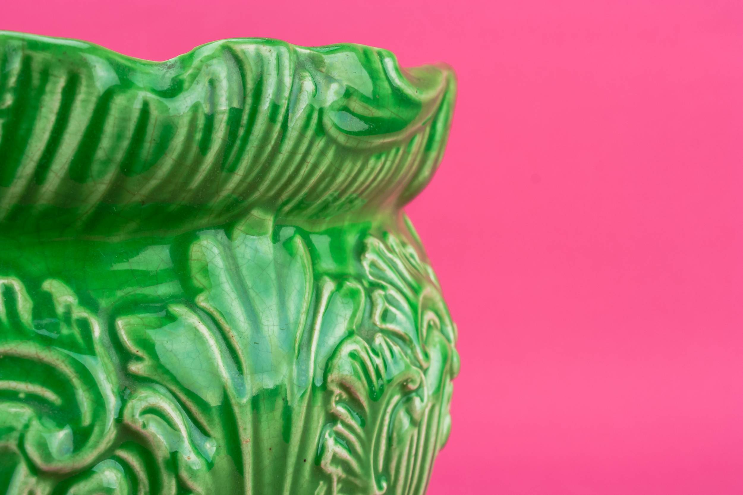 Beautiful Antique Pottery — Art Nouveau pottery planter 2