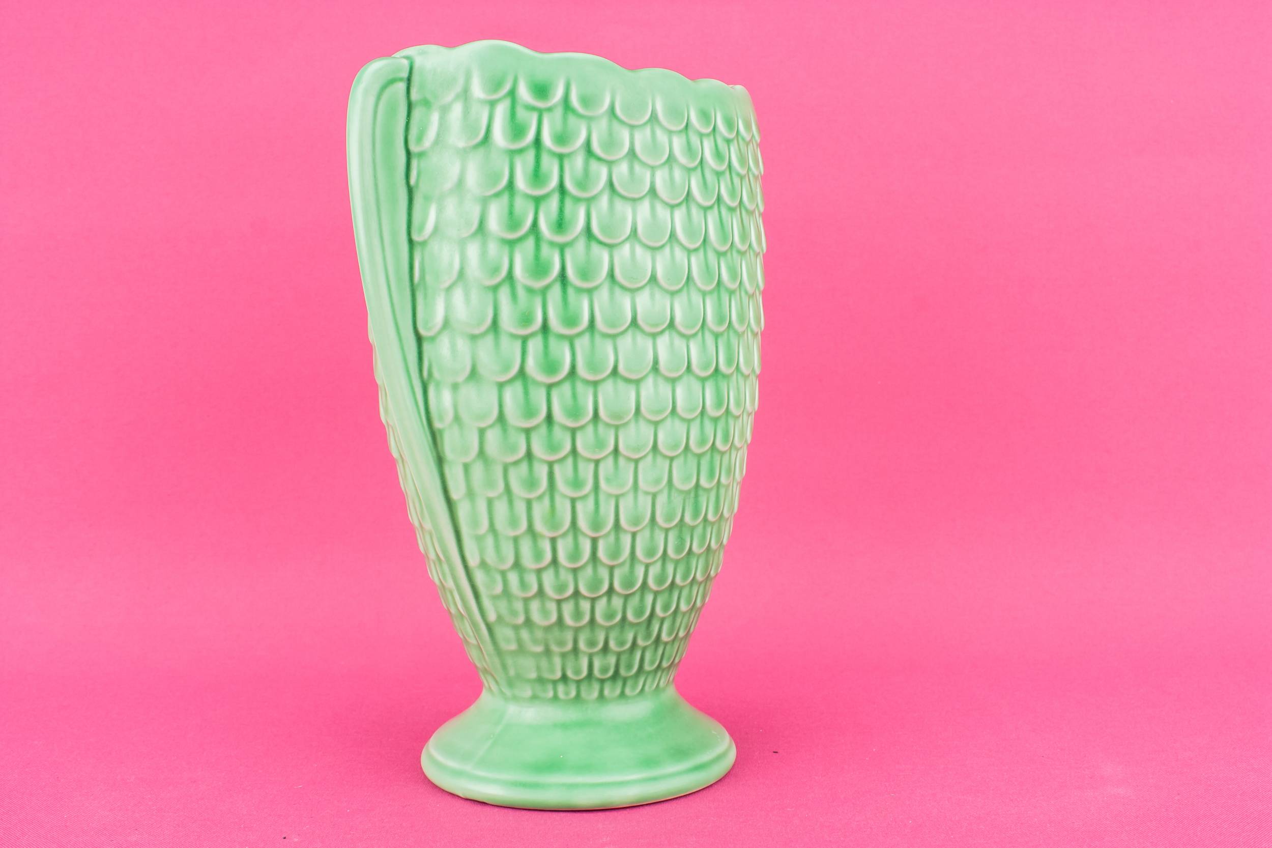 Opulent Vintage Fish — Sylvac pottery vase 3