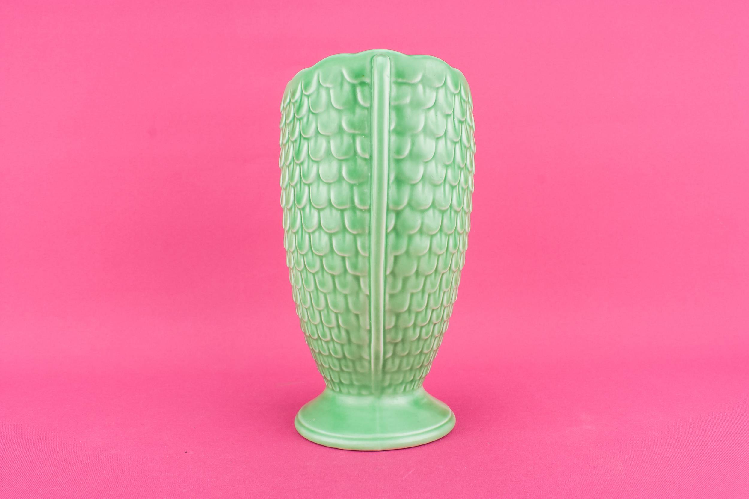 Opulent Vintage Fish — Sylvac pottery vase 1