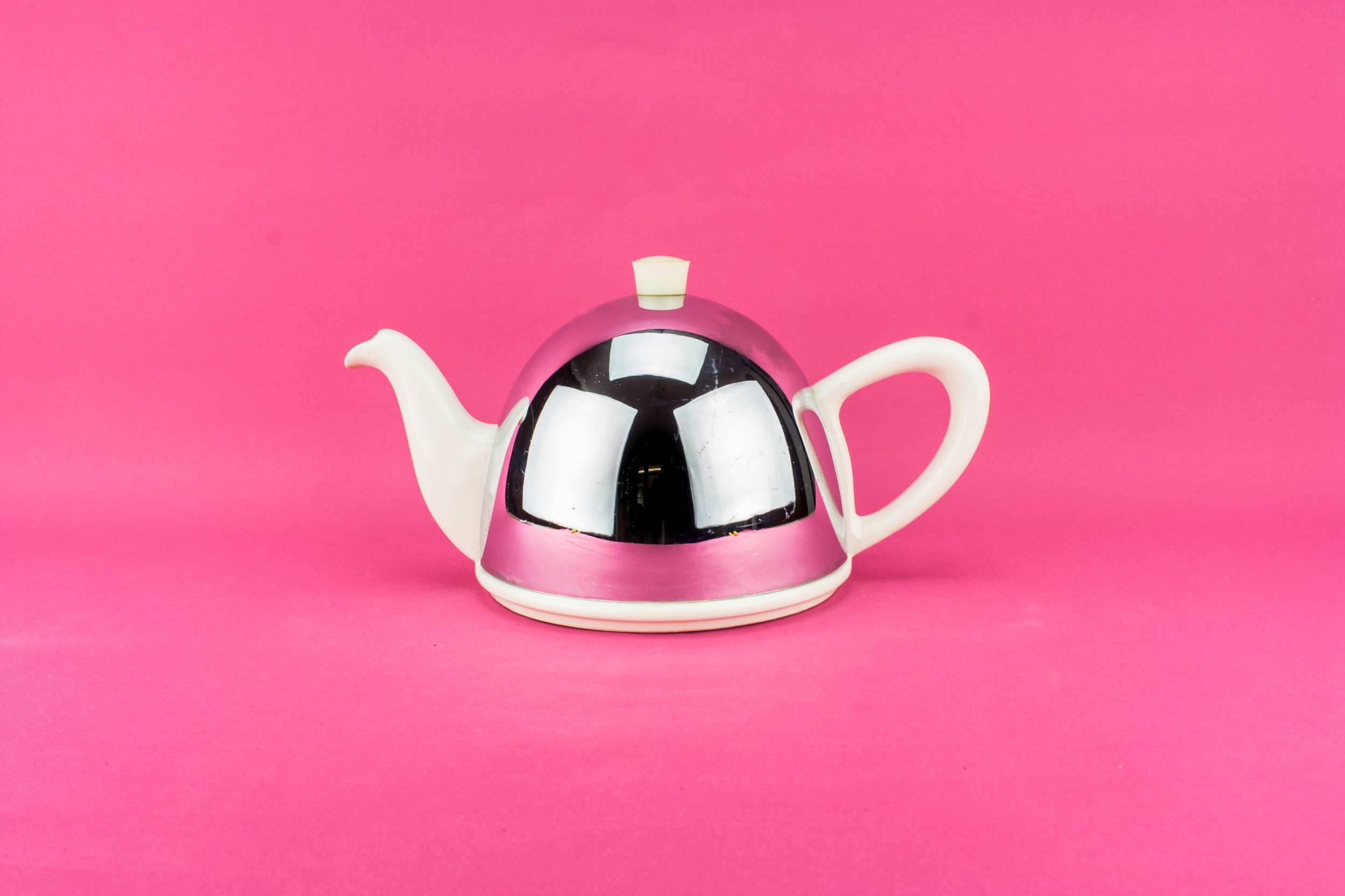 Small Vintage Pottery — Art Deco teapot