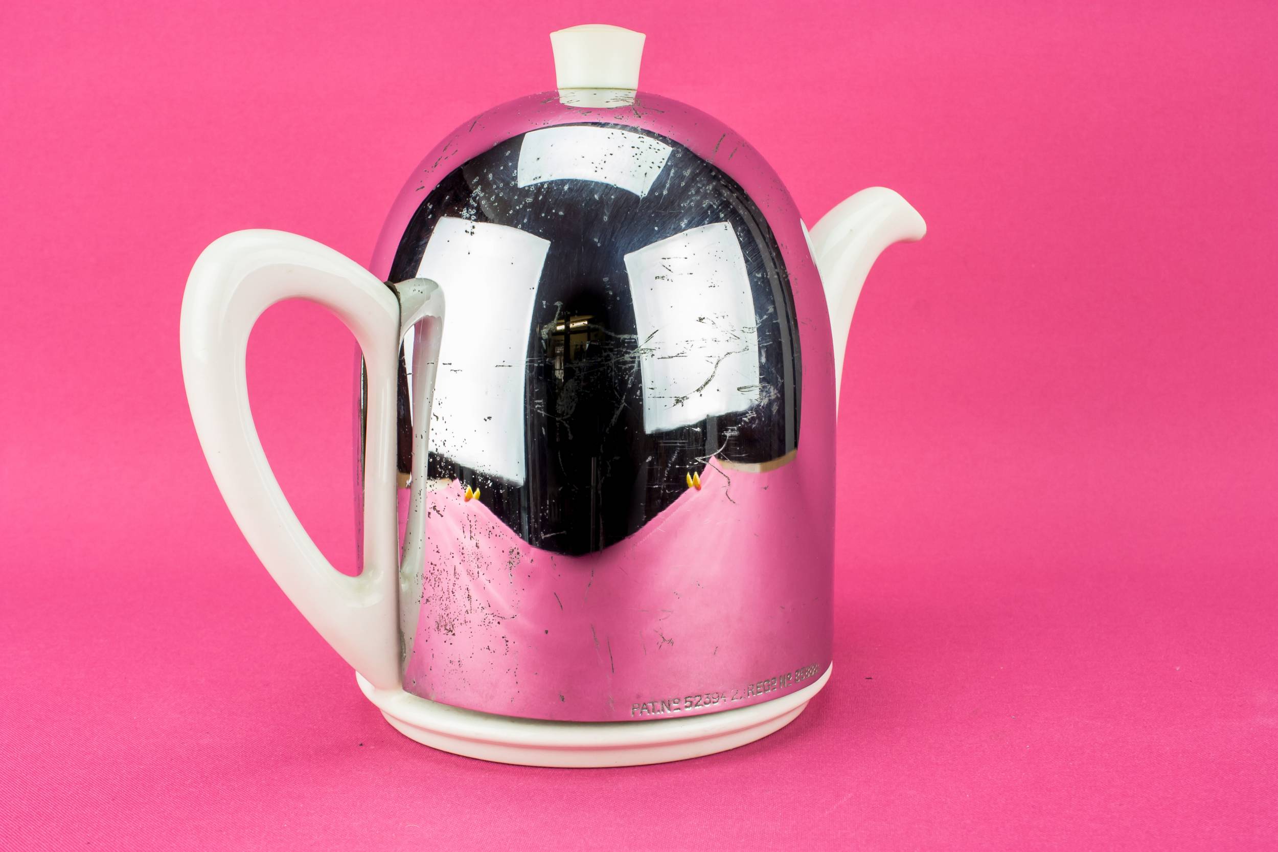 Slick Vintage COFFEE — Small pottery coffee pot 1