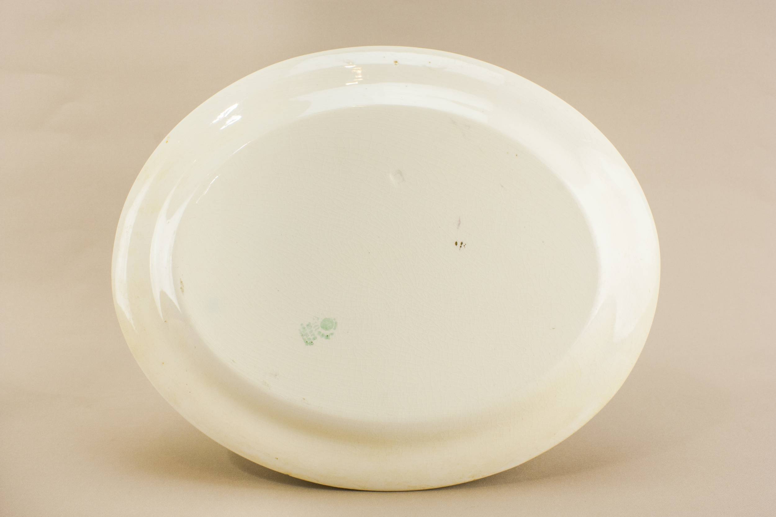 Pottery Elegant Fruits — Art Deco pottery platter 2