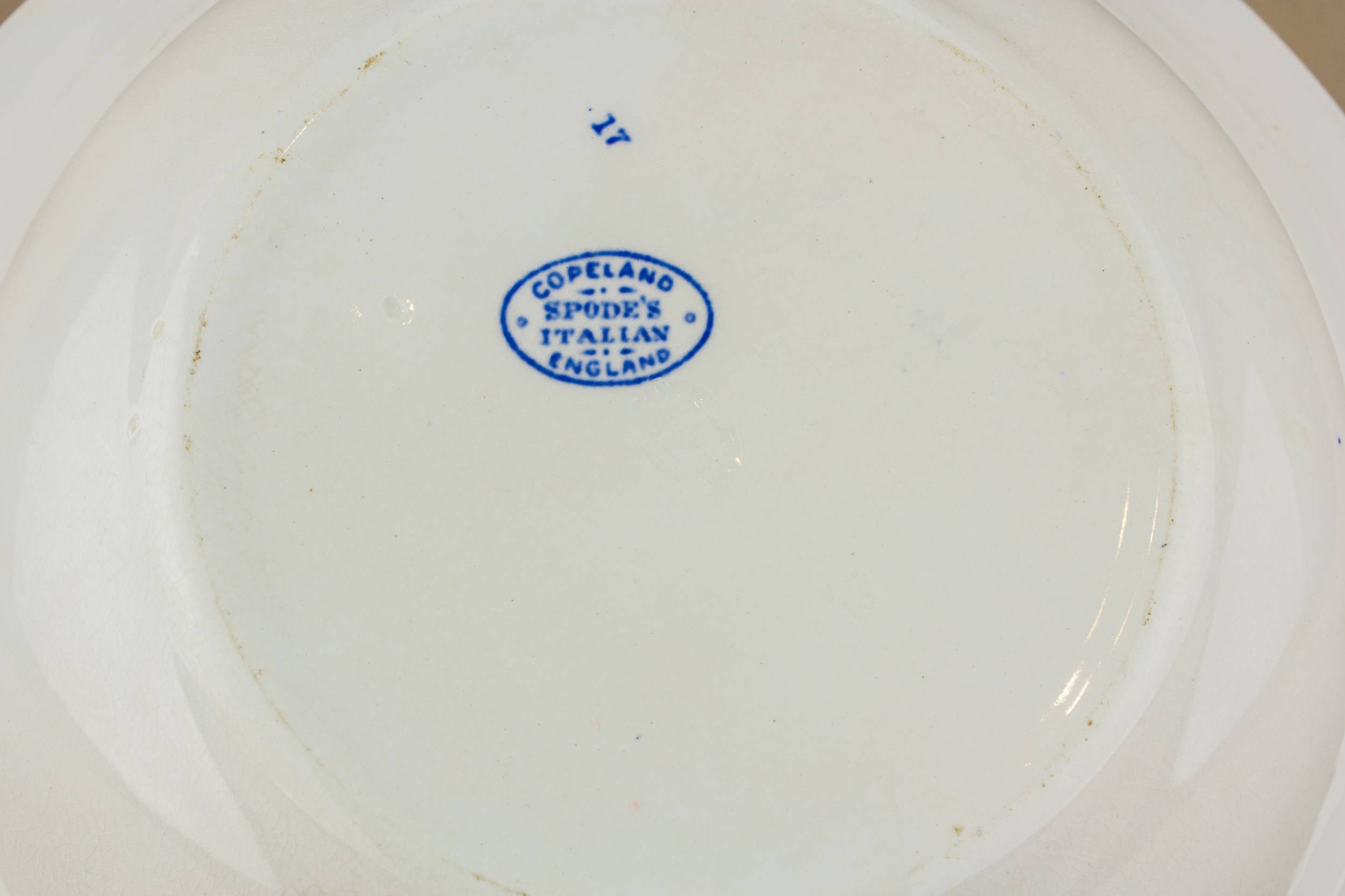 Vintage Elegant Serving — Blue and white bowl 3