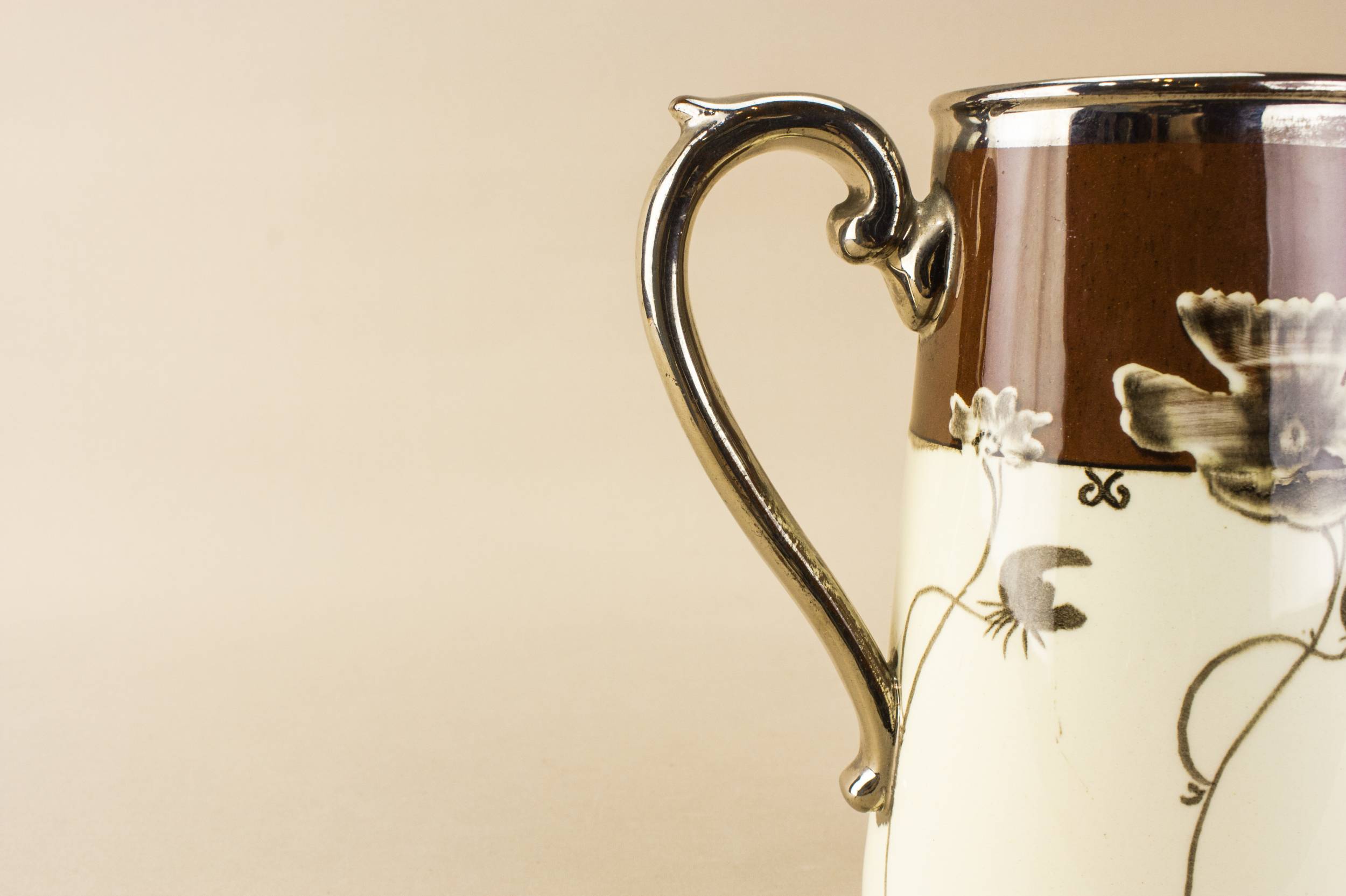 Rustic Arts Crafts — Arts & Crafts poppies jug 2
