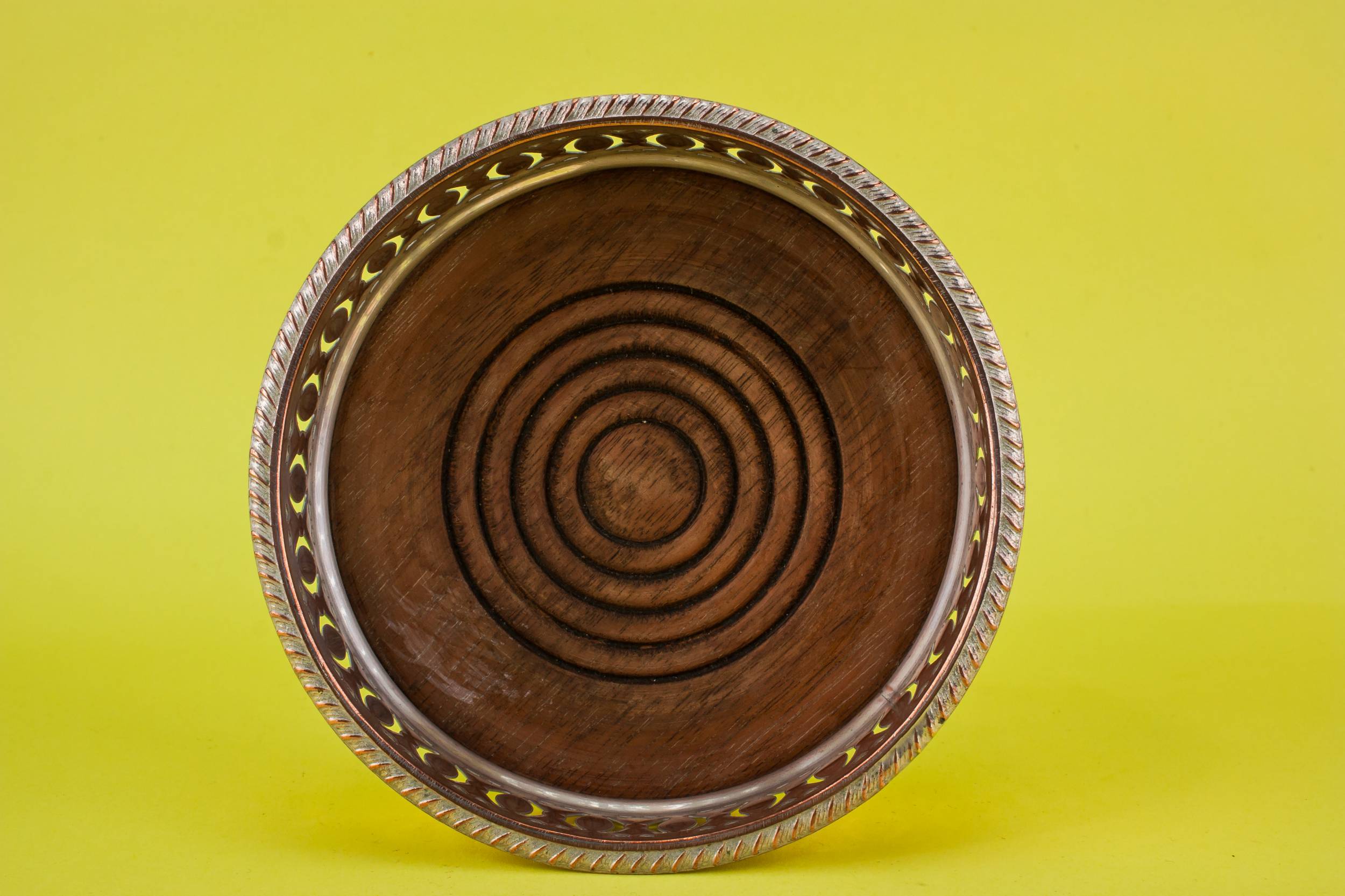Antique Rustic COASTER — Small Neo-Classical coaster 1