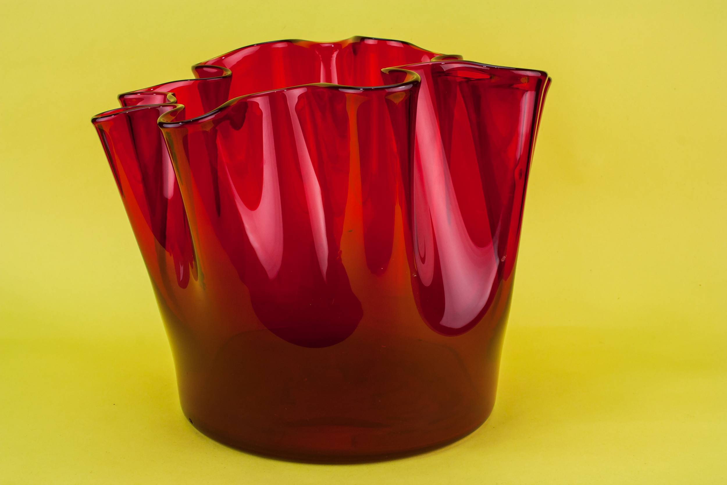 Modernist Unusual Decorative — Modernist glass bowl 2