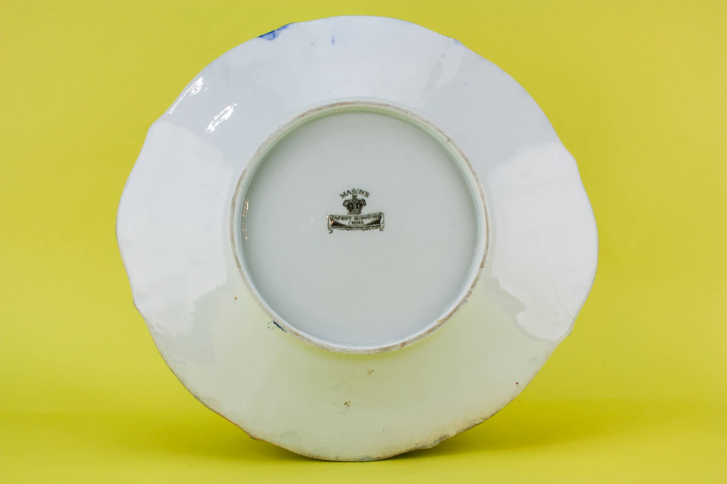 Victorian Luxurious CAKE — Victorian ironstone cake plate 2