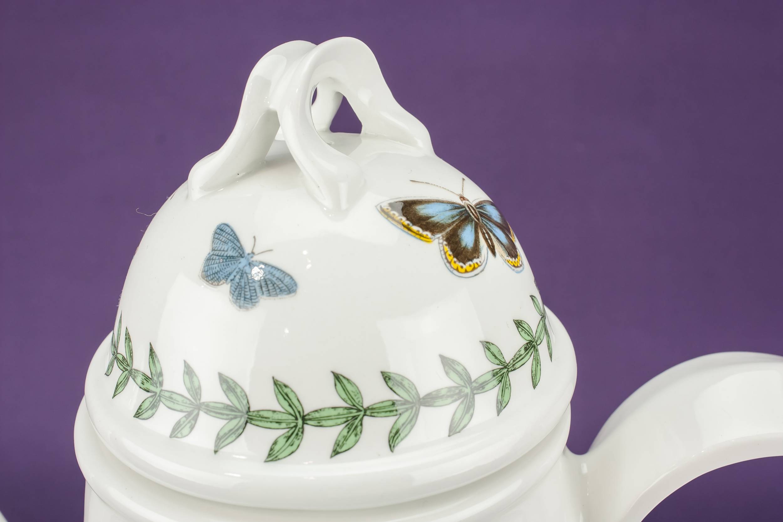 Retro Vintage Botanic — Portmeirion pottery coffee pot 3