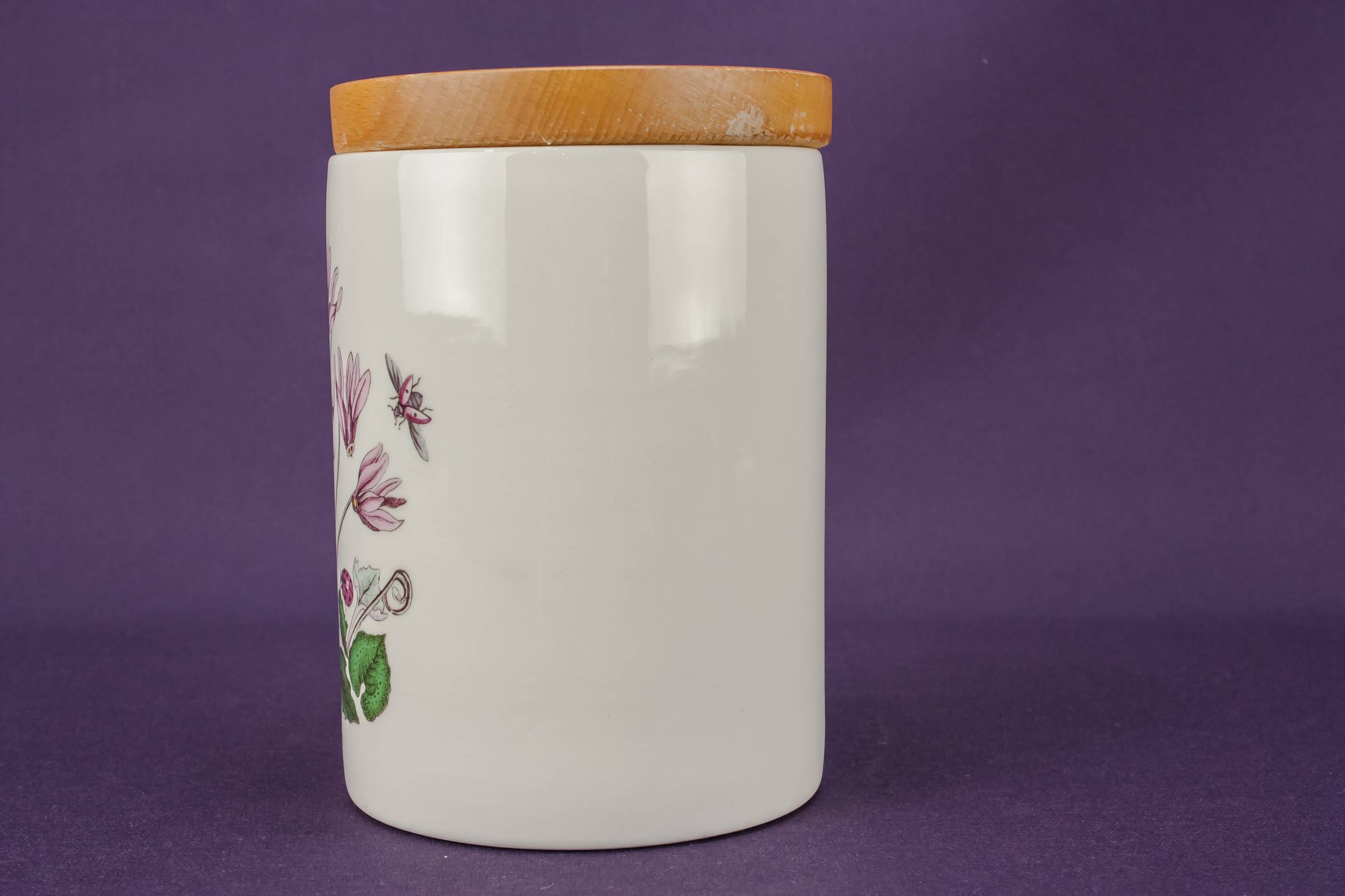 Vintage Pottery Botanic — Portmeirion pottery jar 1