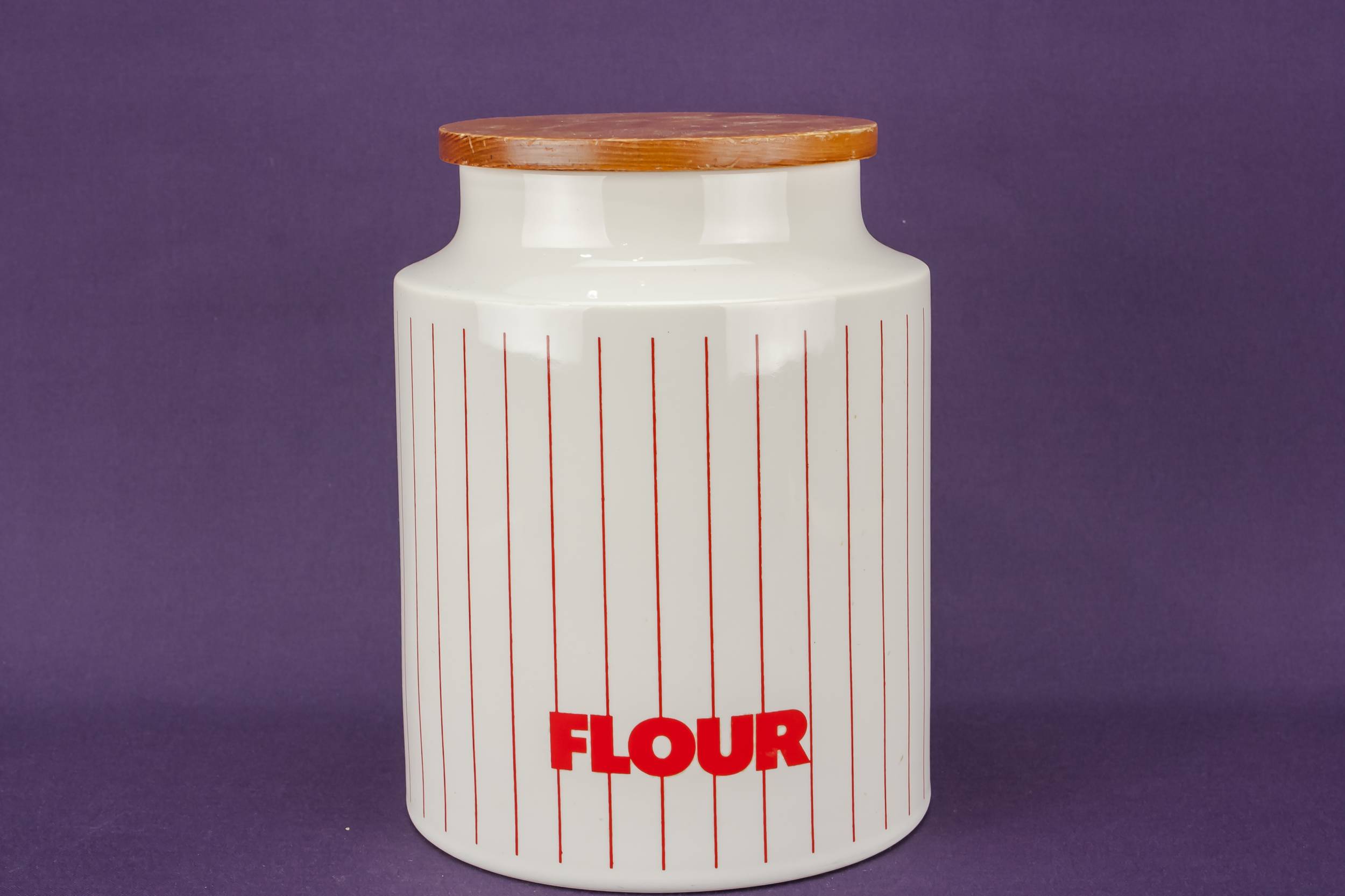 Modernist Cool Pottery — Hornsea flour jar