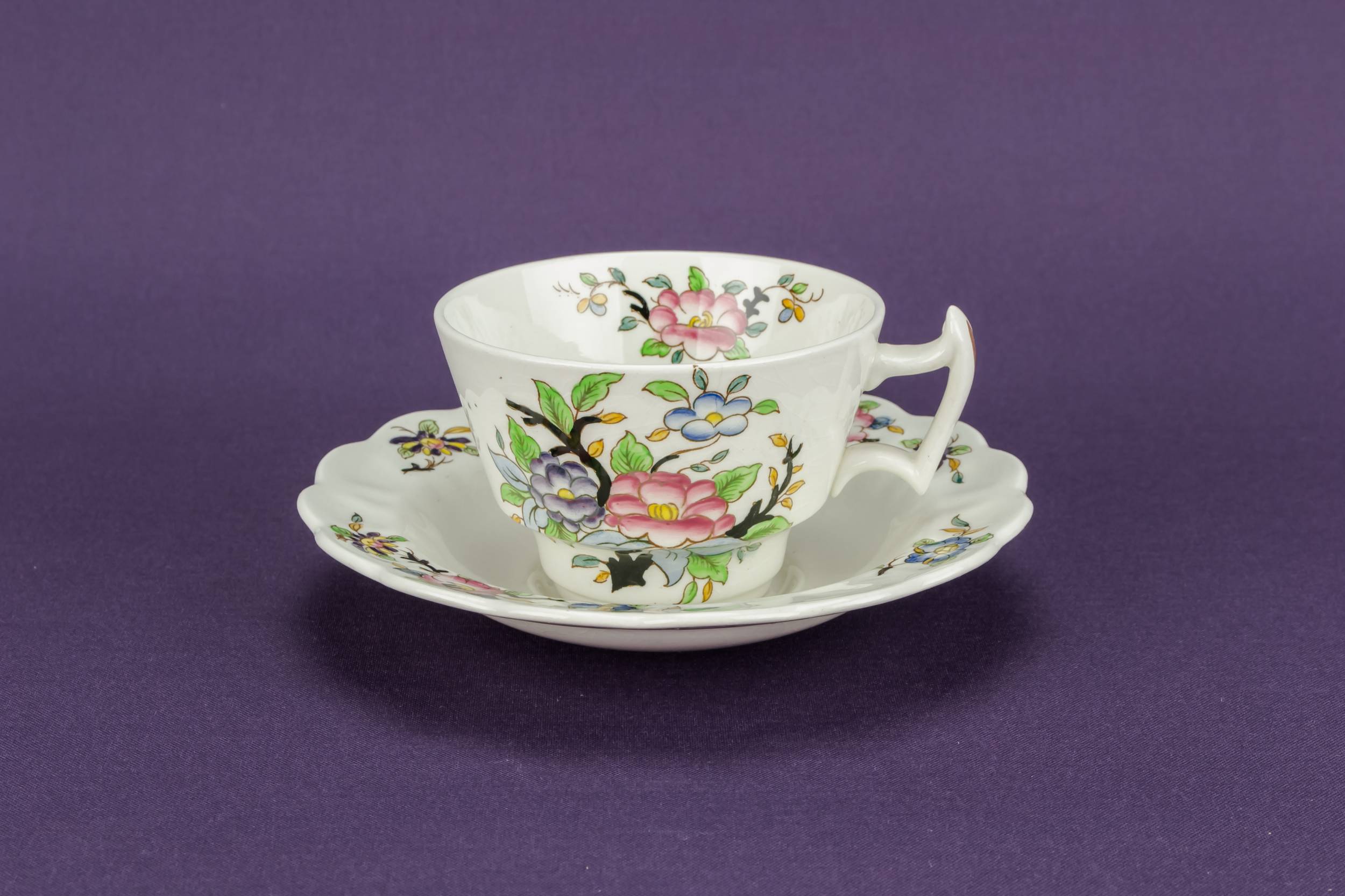 Persons Opulent Art — Booths pottery tea set for six