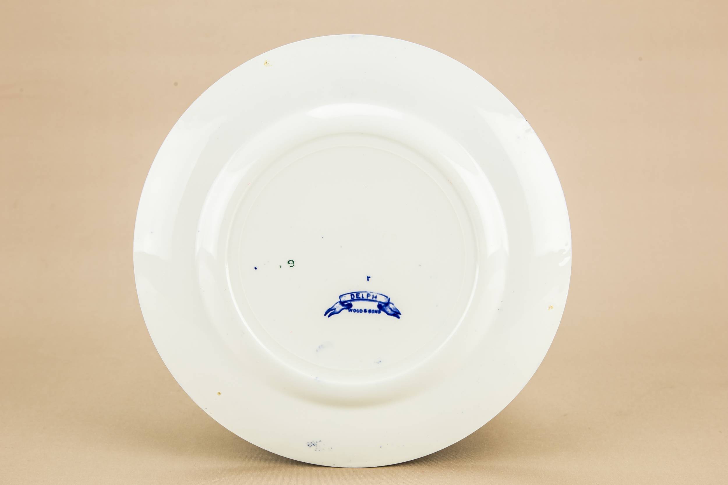 Spectacular Traditional MEDIUM — 6 blue and white medium plates 2