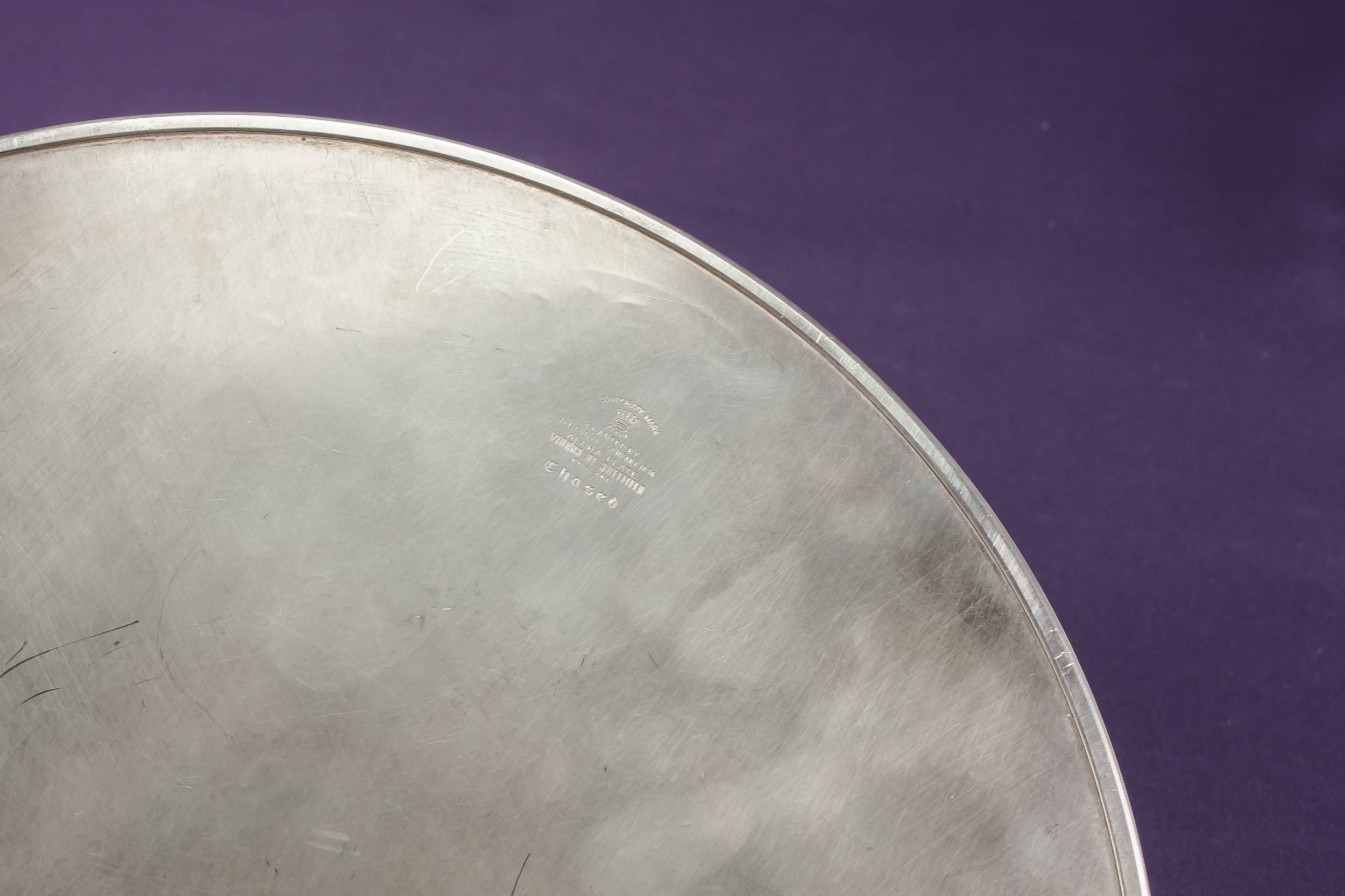 Vintage Retro Silver — Partitioned serving dish 4