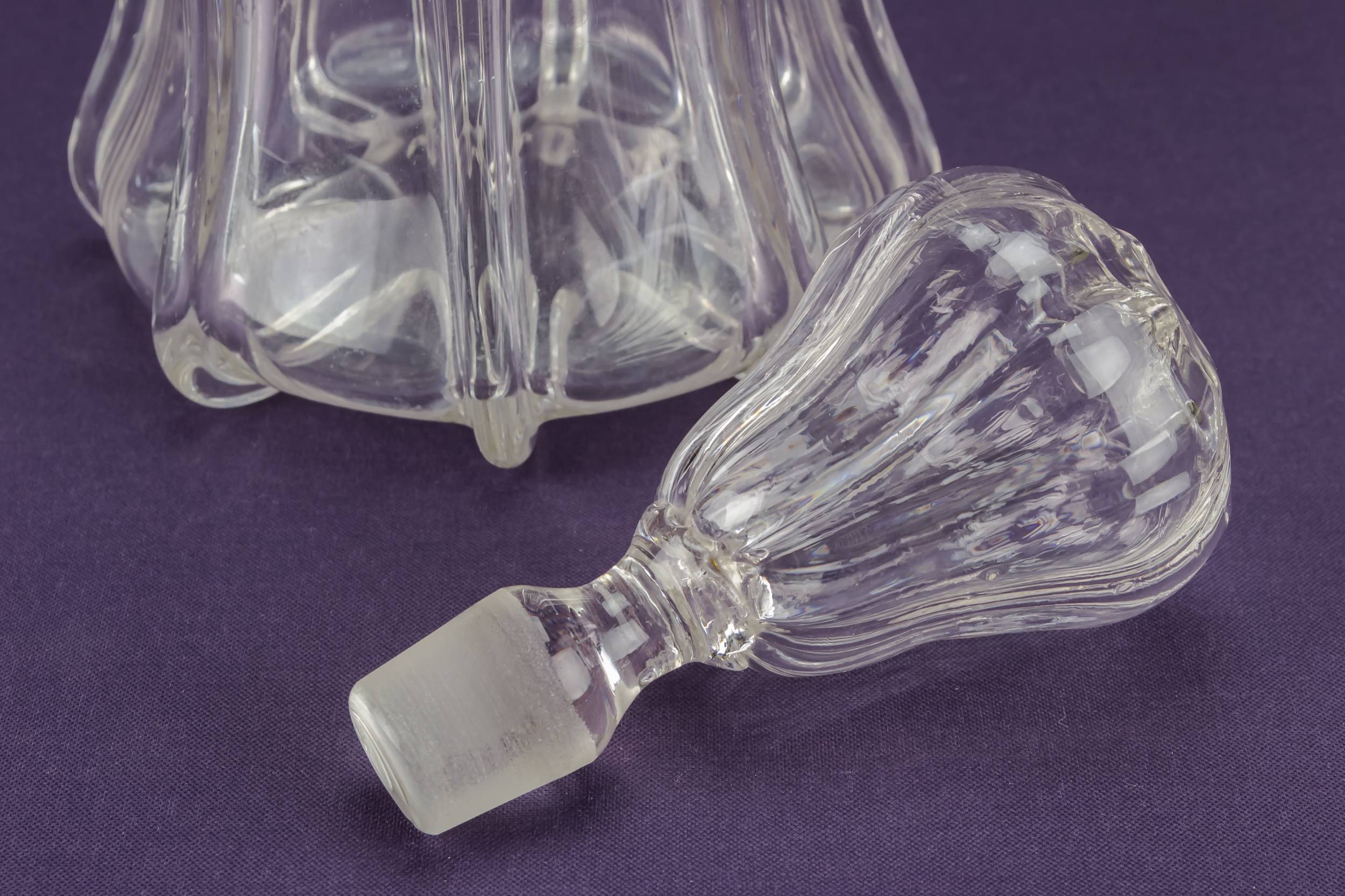 Blown Glass Antique — Blown glass sherry decanter 1