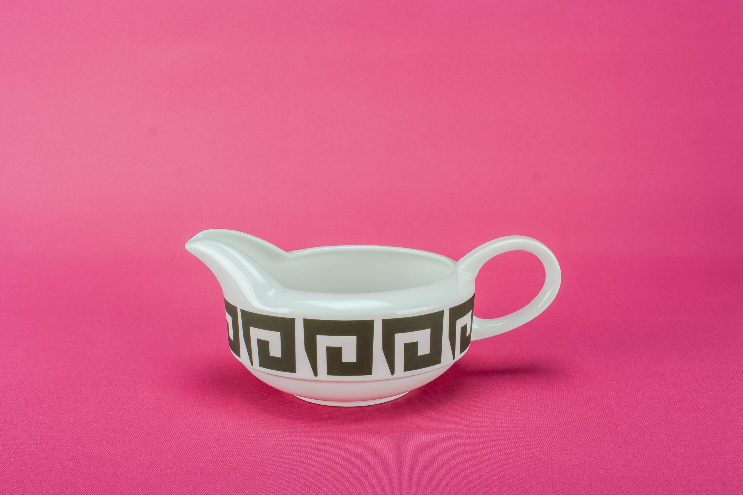 Elegant Modernist Medium — Wedgwood bone china gravy boat