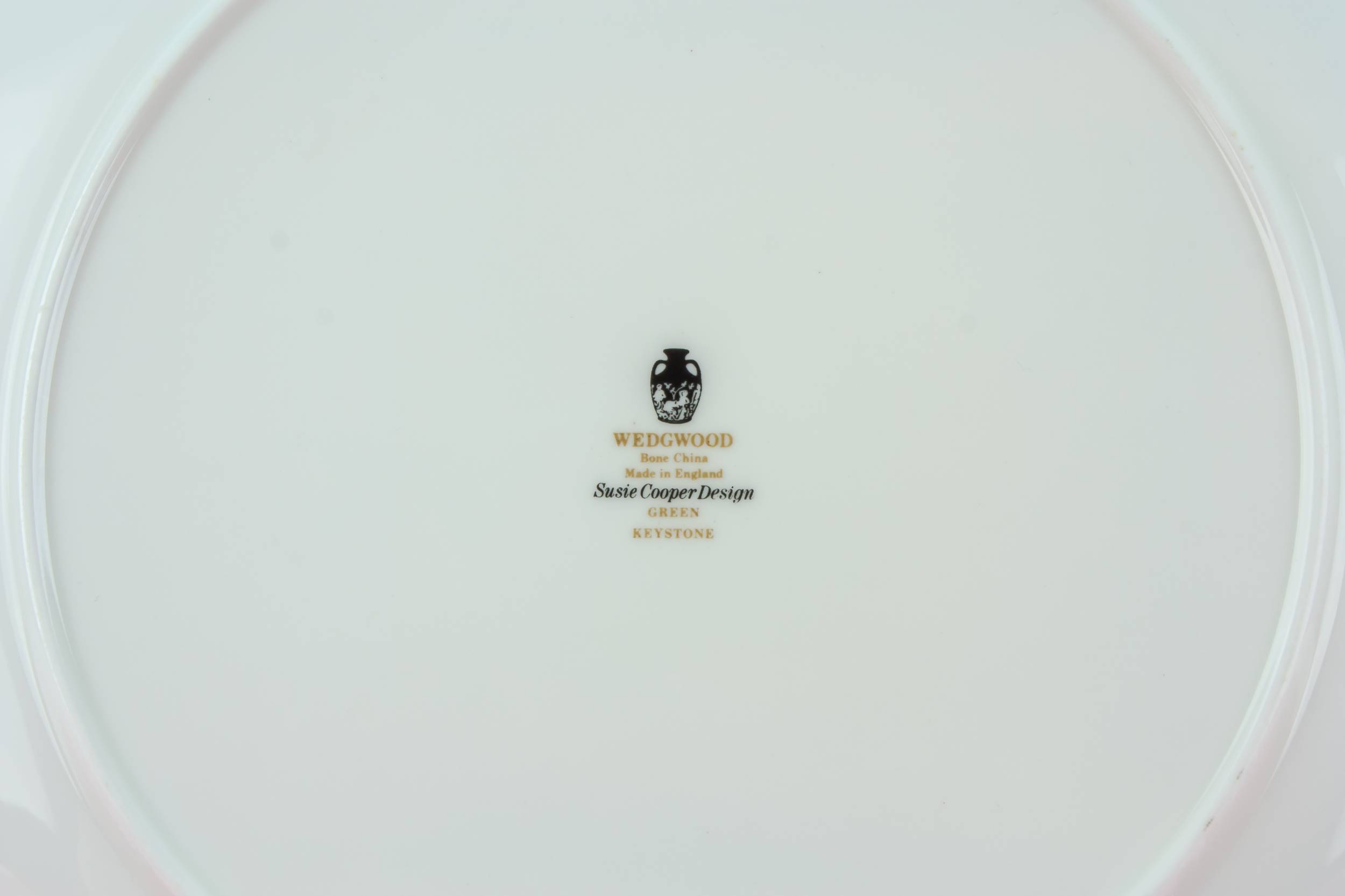 Attractive Vintage Keystone — 6 Modernist dinner plates 2
