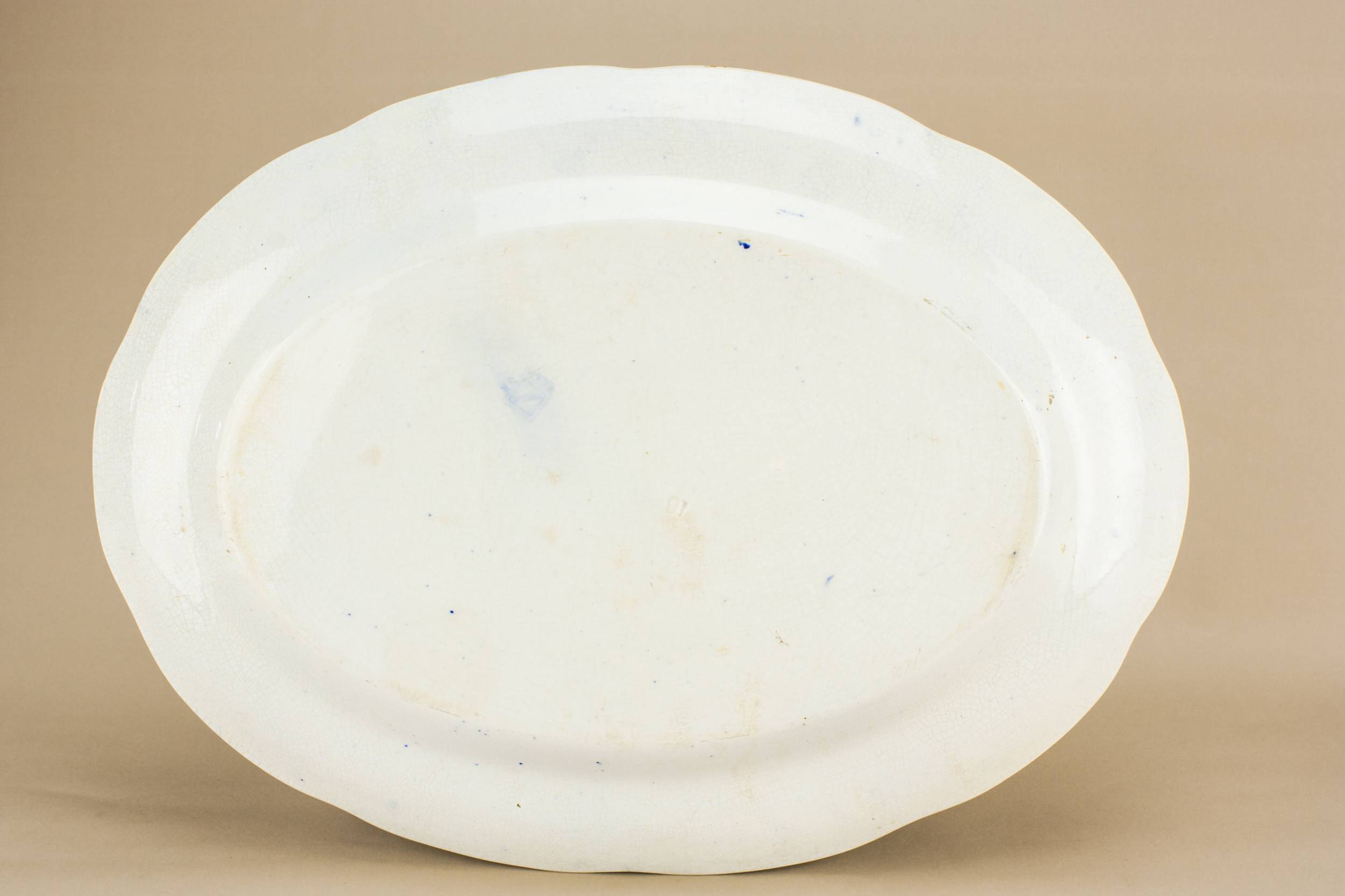 Spectacular Antique Pottery — Art Nouveau pottery platter 2