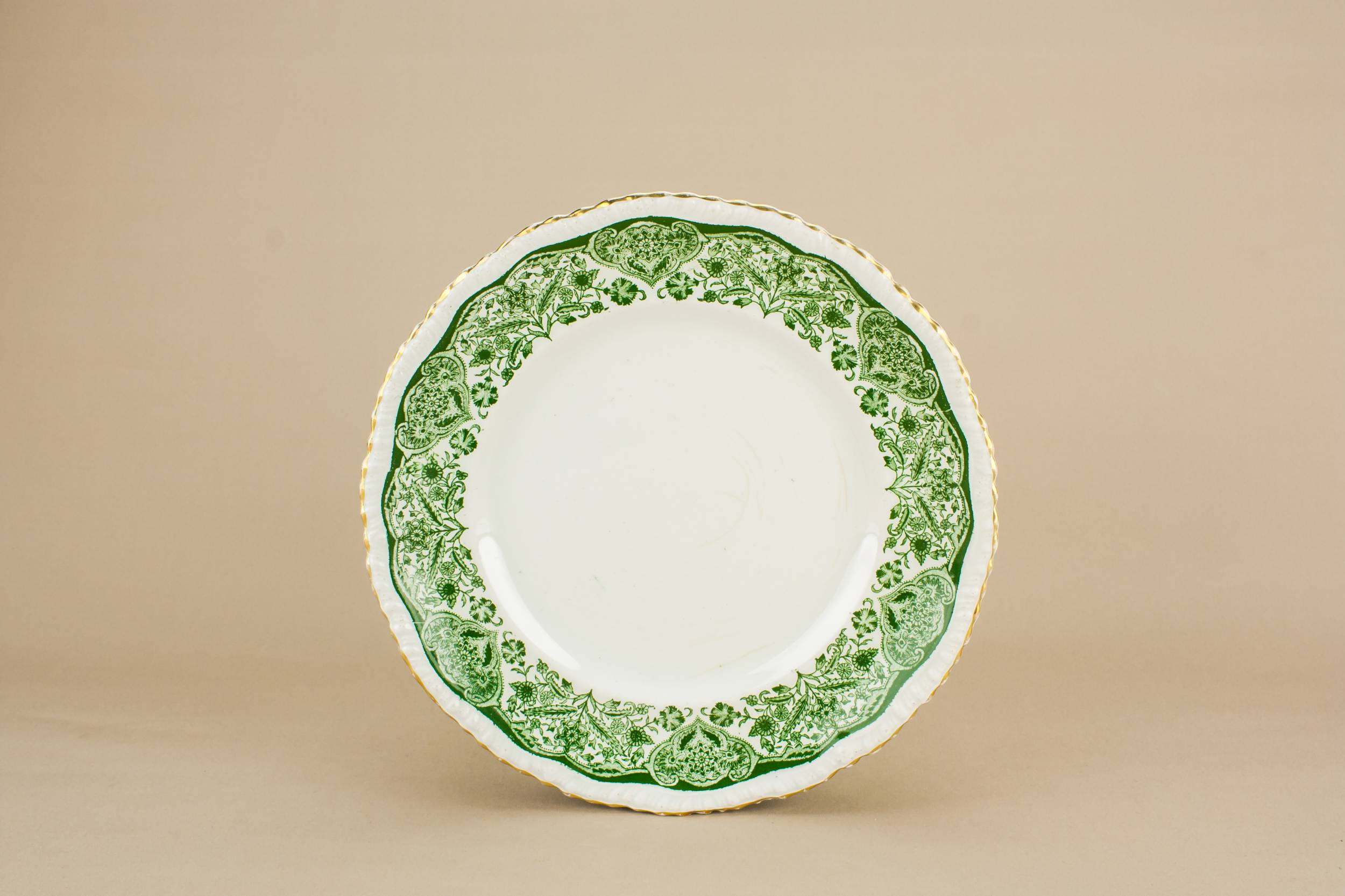 Antique Rustic Grecian — 4 pottery medium plates