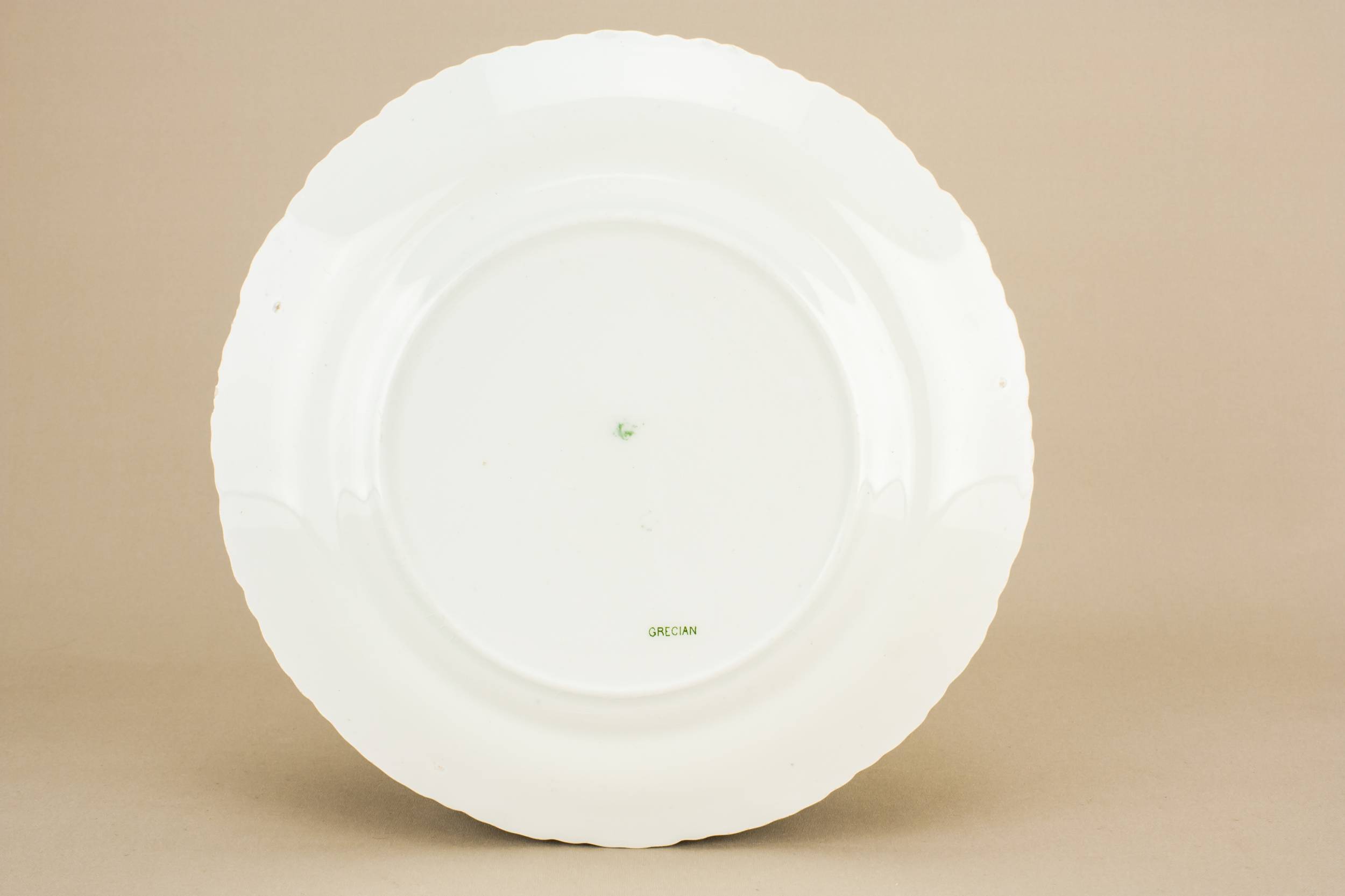 Antique Rustic Grecian — 4 pottery medium plates 2